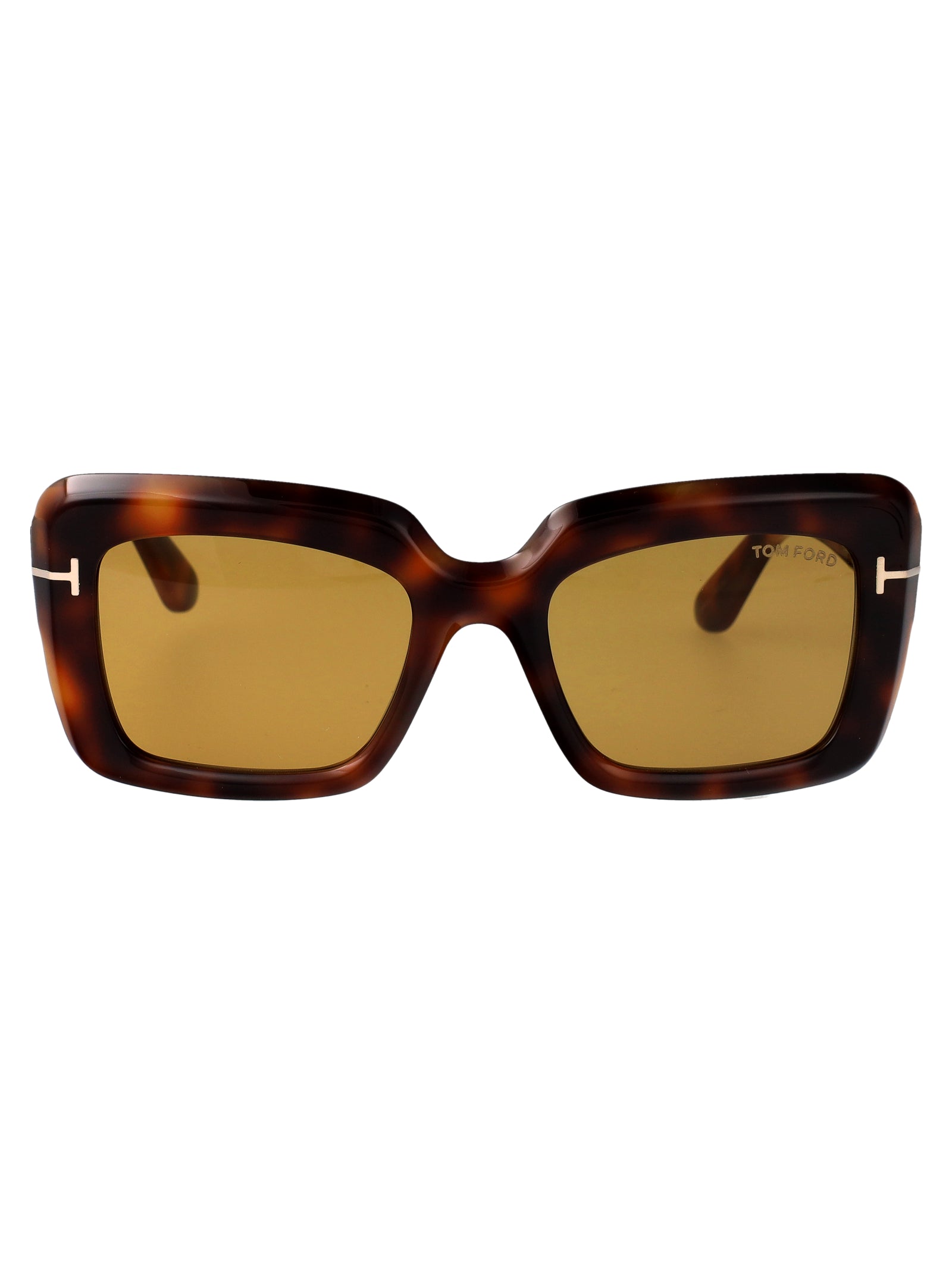 LEILA-02 Nero Lucido / Fumo Acetate Sunglasses
