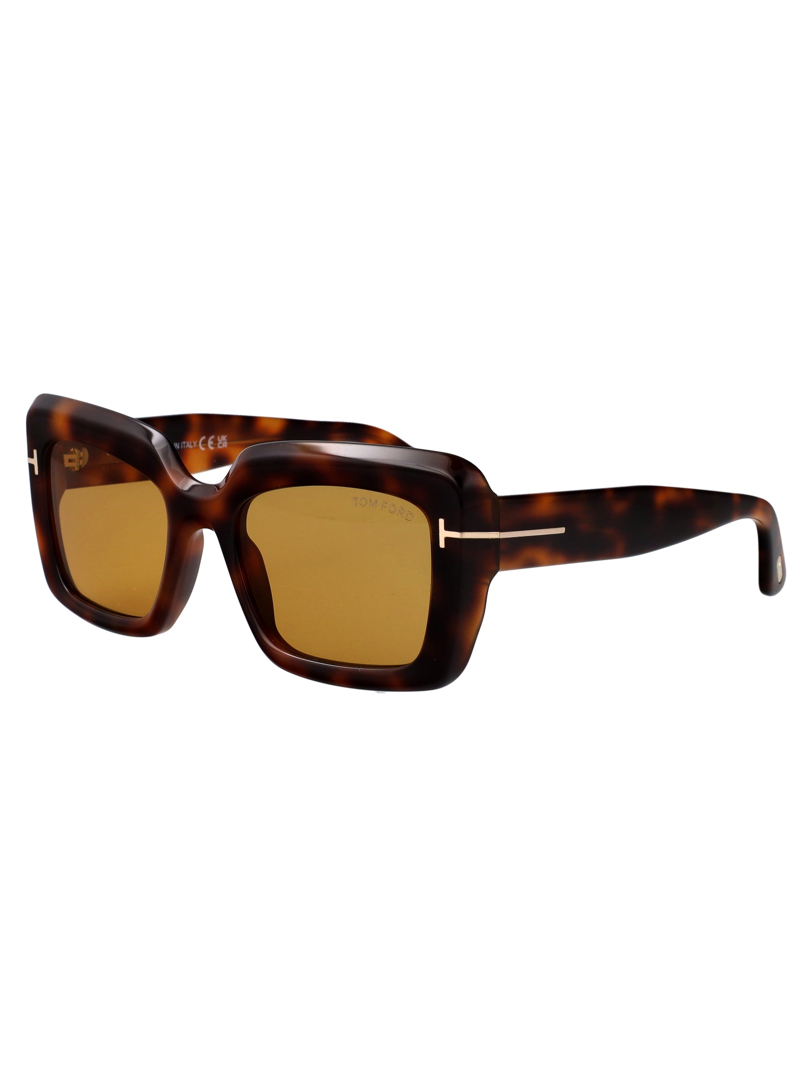 LEILA-02 Nero Lucido / Fumo Acetate Sunglasses