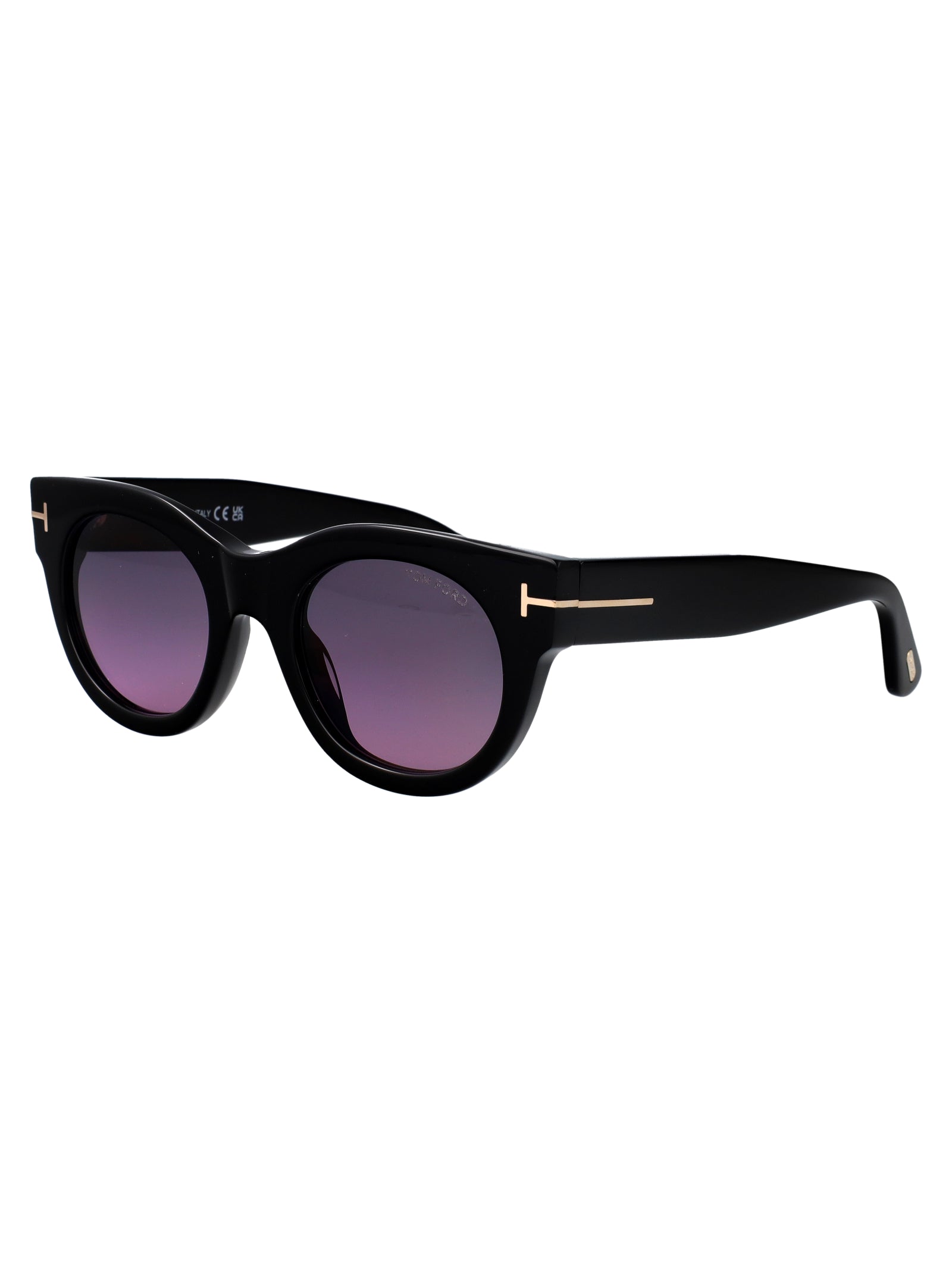 Marine-02 Nero Lucido / Fumo Grad Acetate Sunglasses