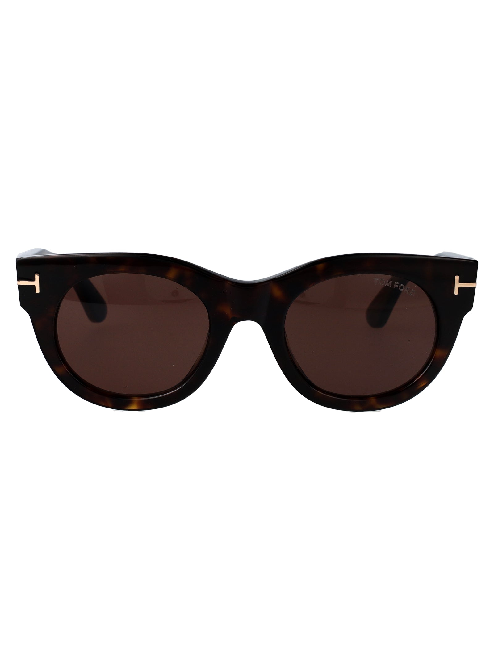 Ft1315 52e Avana Scura / Marrone Acetate Sunglasses
