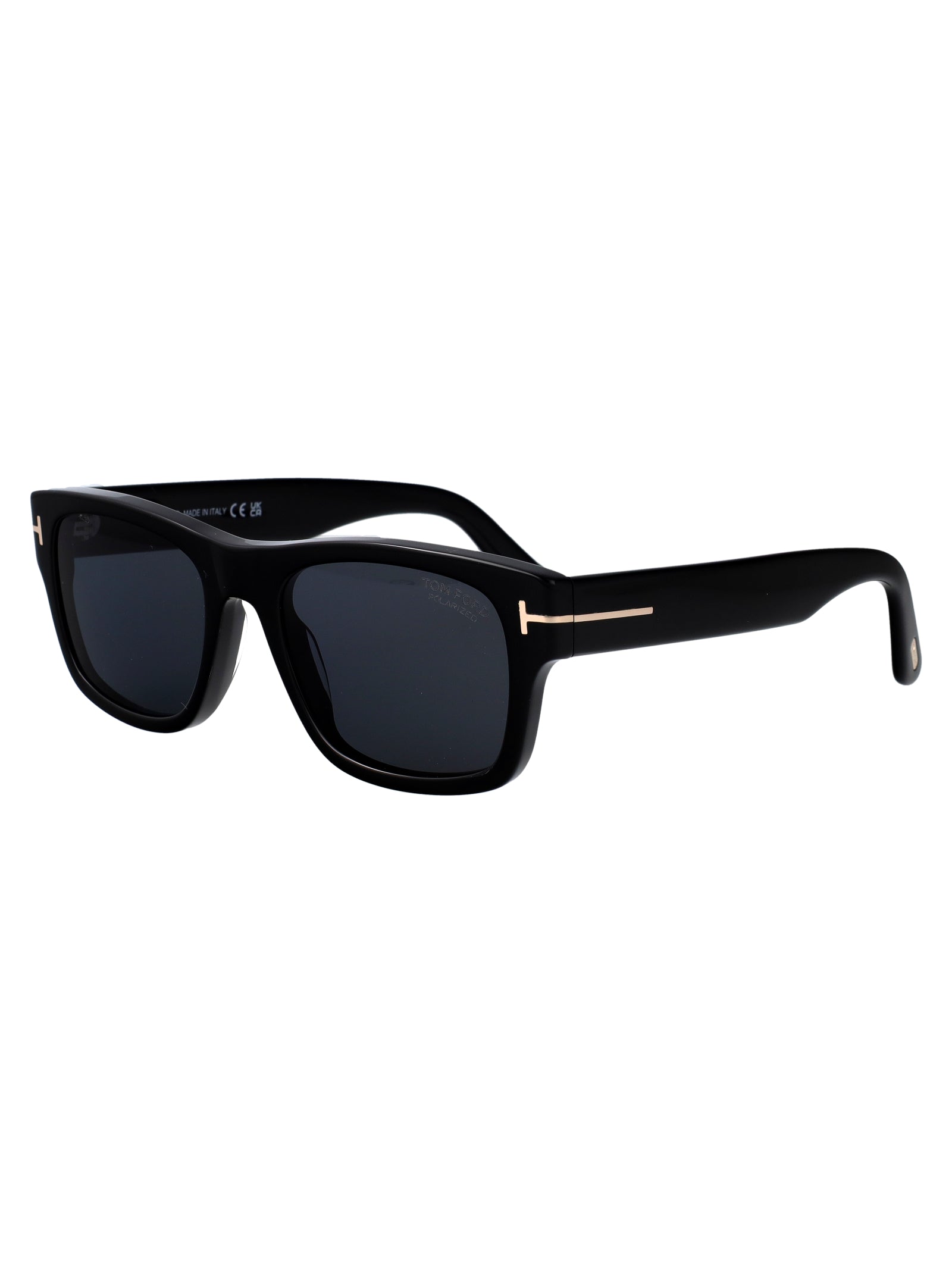 Smith-02 Nero Lucido / Fumo Polar Acetate Sunglasses