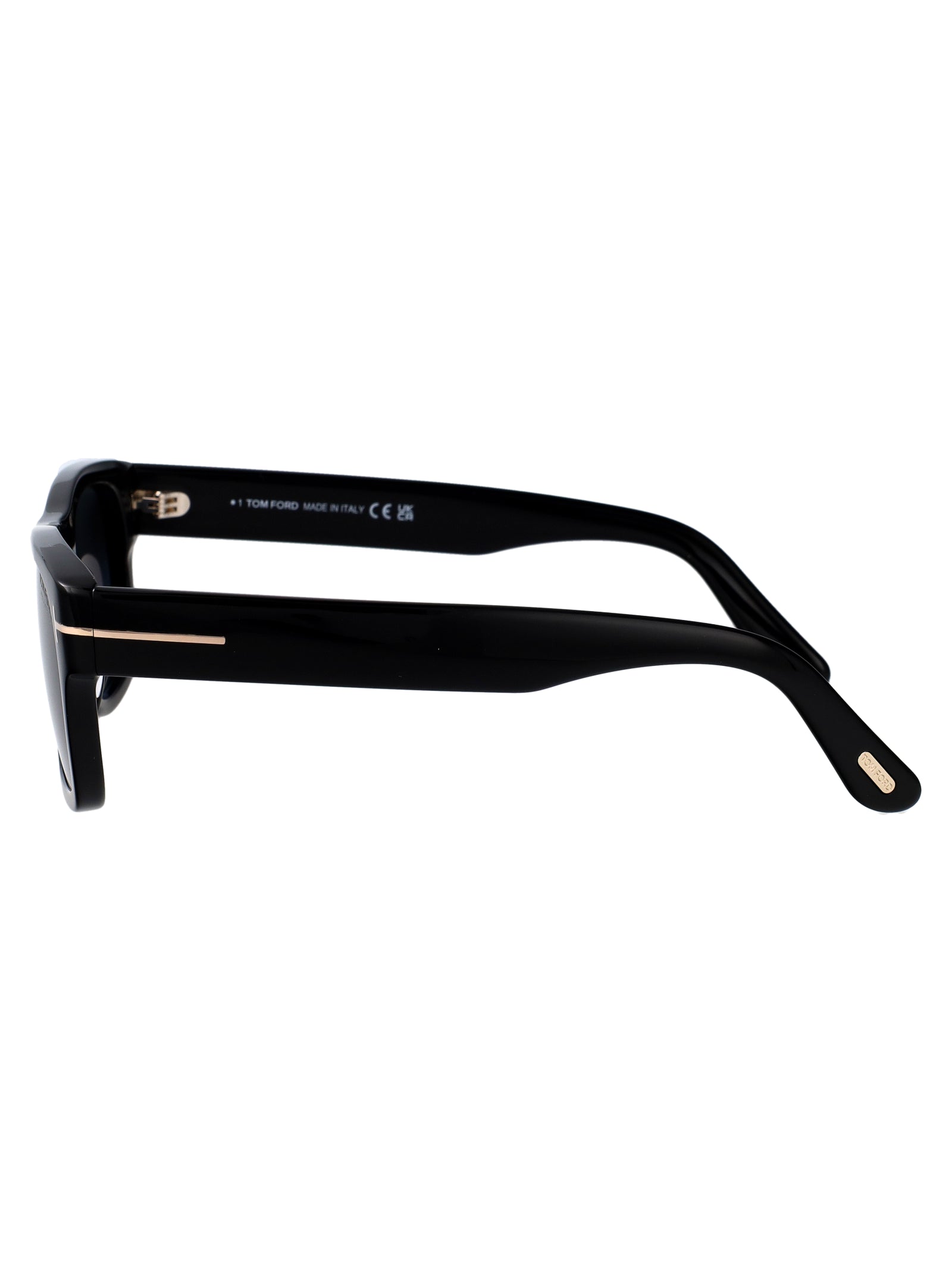 Smith-02 Nero Lucido / Fumo Polar Acetate Sunglasses