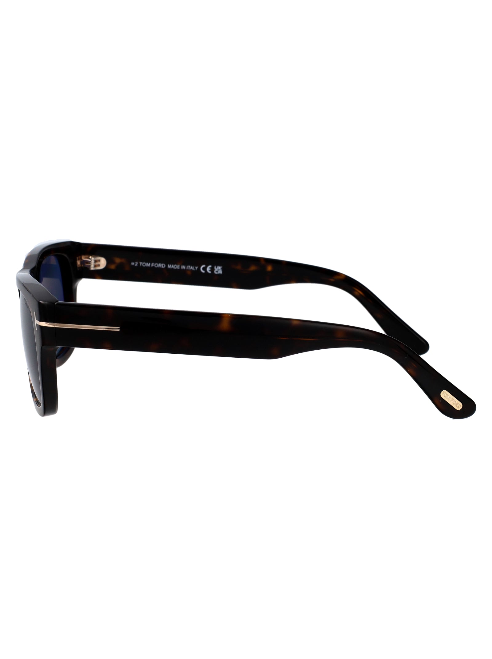Ft1303 52v Avana Scura / Blu Acetate Sunglasses