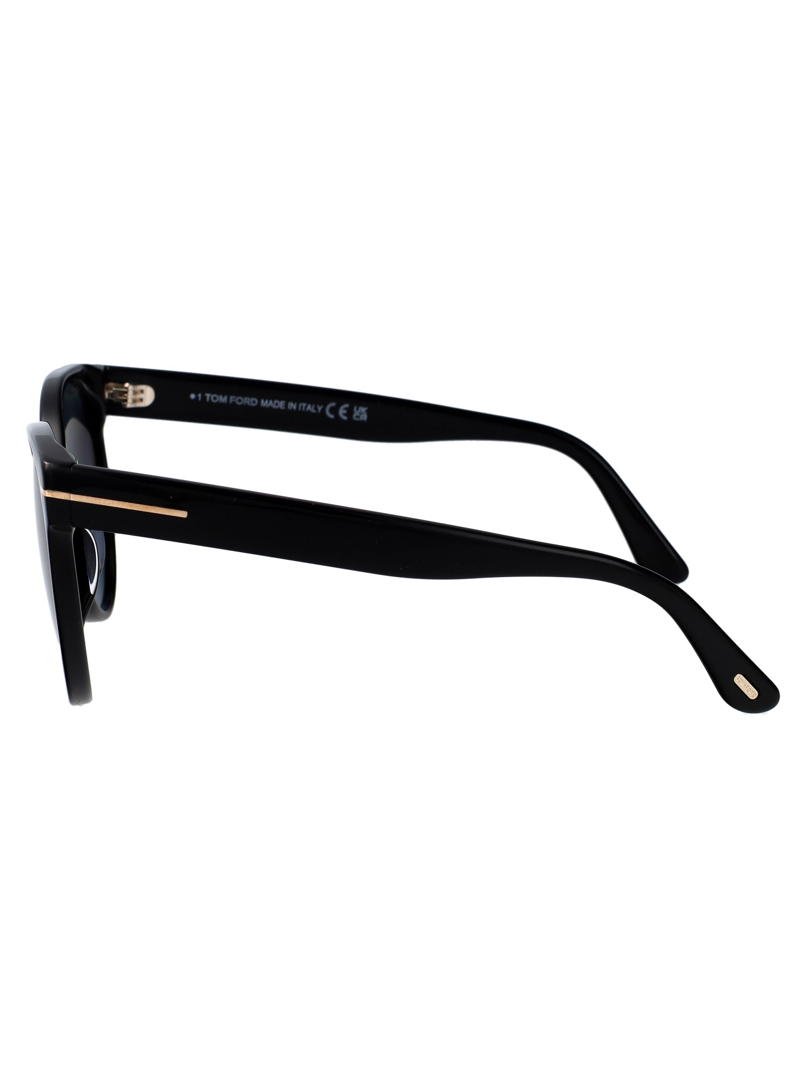 Tallulah-02 Nero Lucido / Fumo Polar Acetate Sunglasses