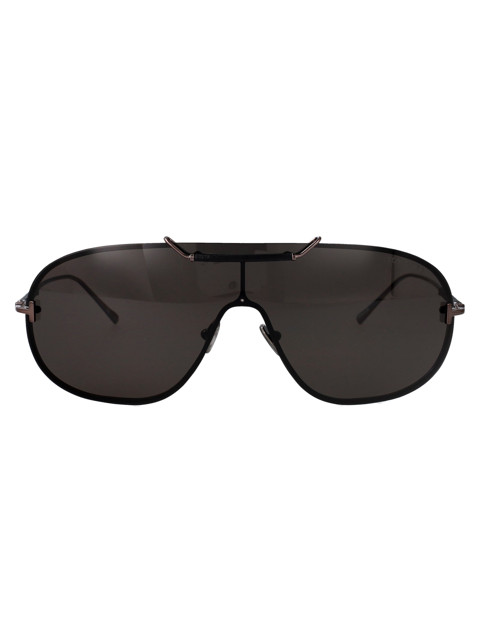 Ft1309 08a Antracite Luc / Fumo Metal Sunglasses