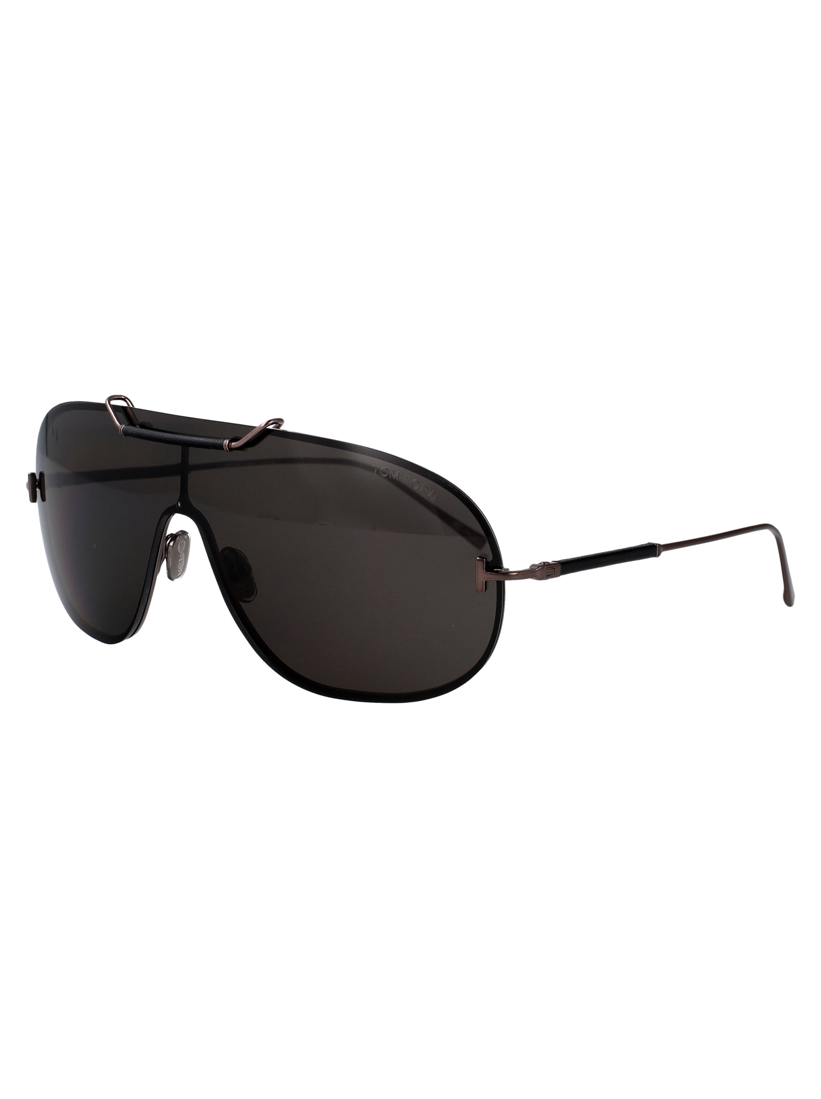 Ft1309 08a Antracite Luc / Fumo Metal Sunglasses