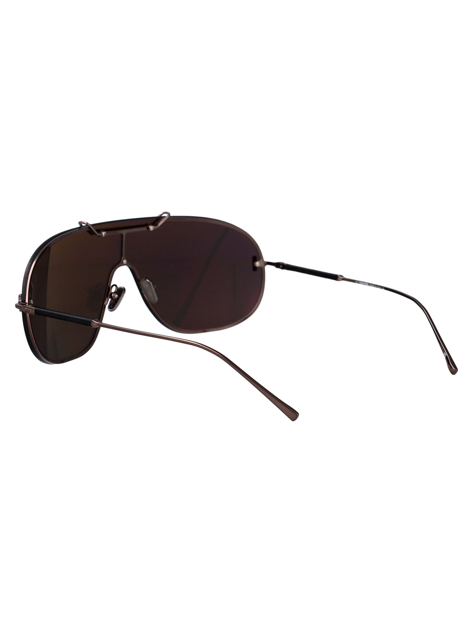 Ft1309 08a Antracite Luc / Fumo Metal Sunglasses