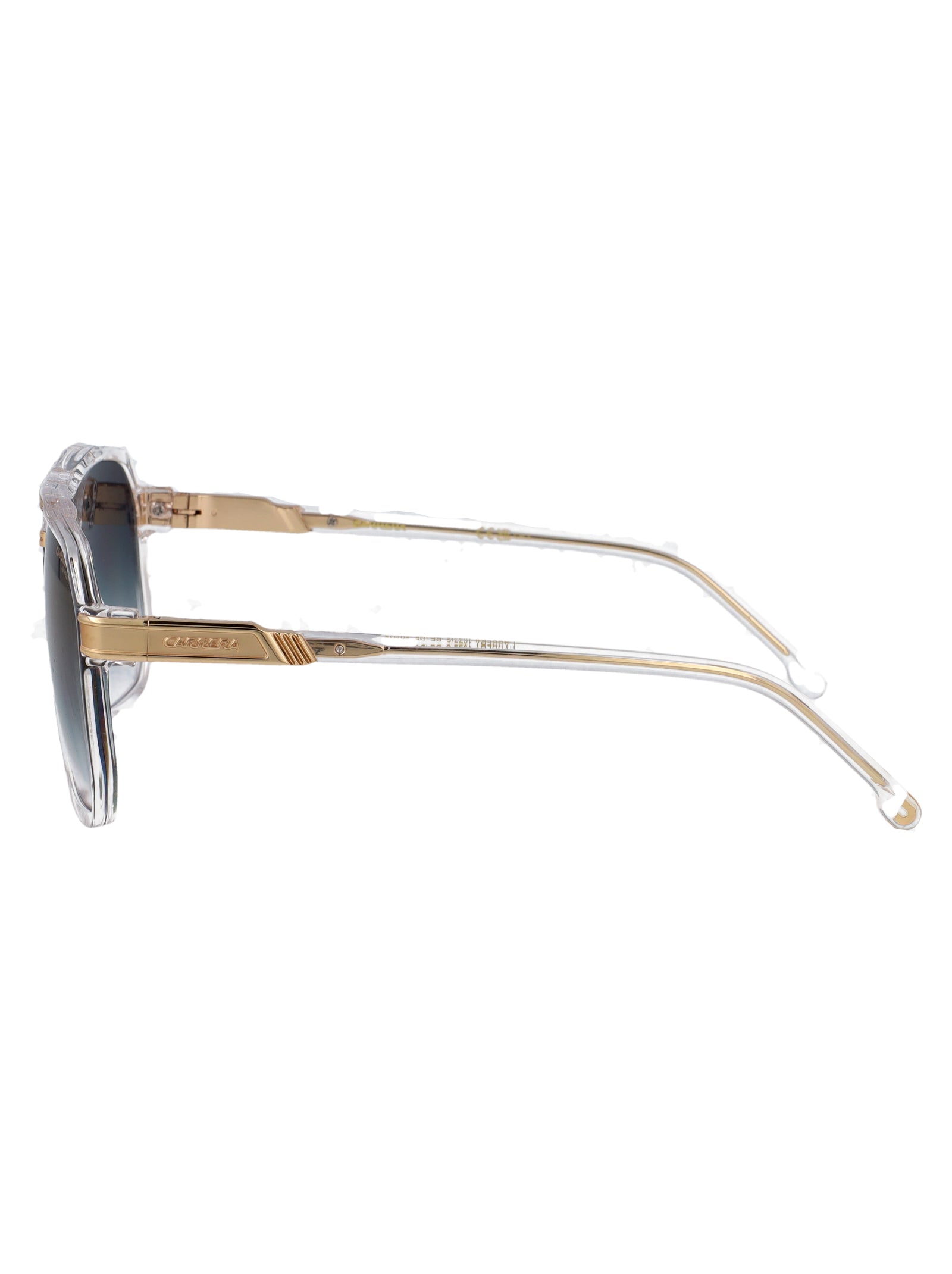Carrera 1077-S Matte Black Gold Polyamide Inj-gril. Sunglasses