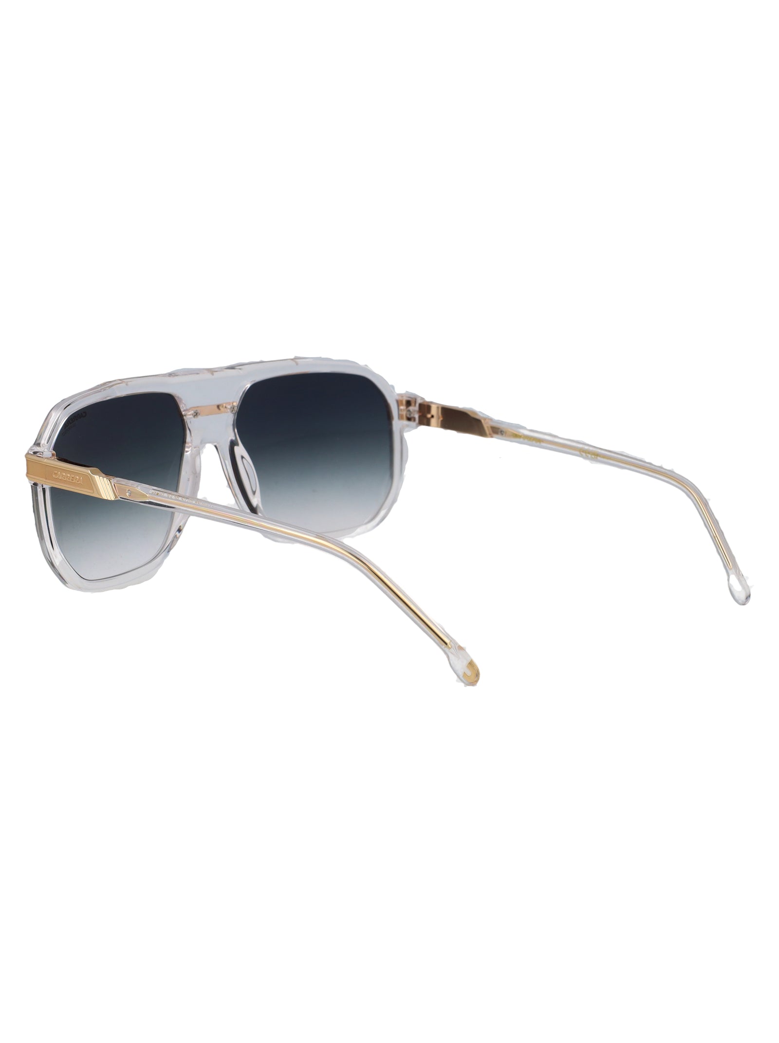 Carrera 1077-S Matte Black Gold Polyamide Inj-gril. Sunglasses