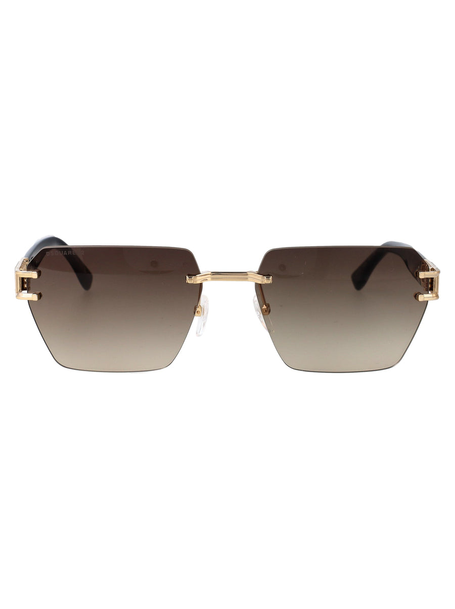 Sunglasses Gold Metal