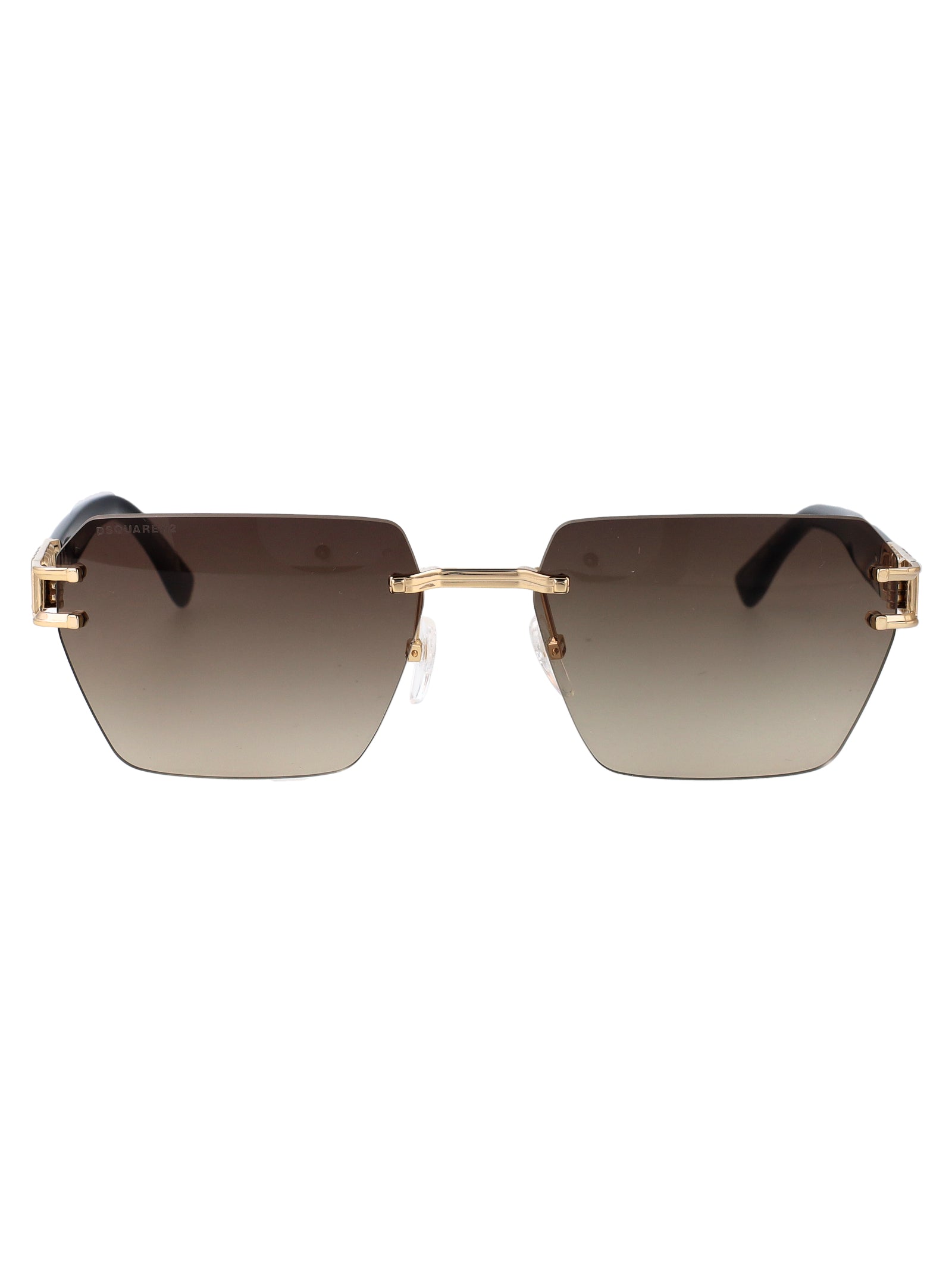 D2 0173-S J5g Gold Metal Sunglasses