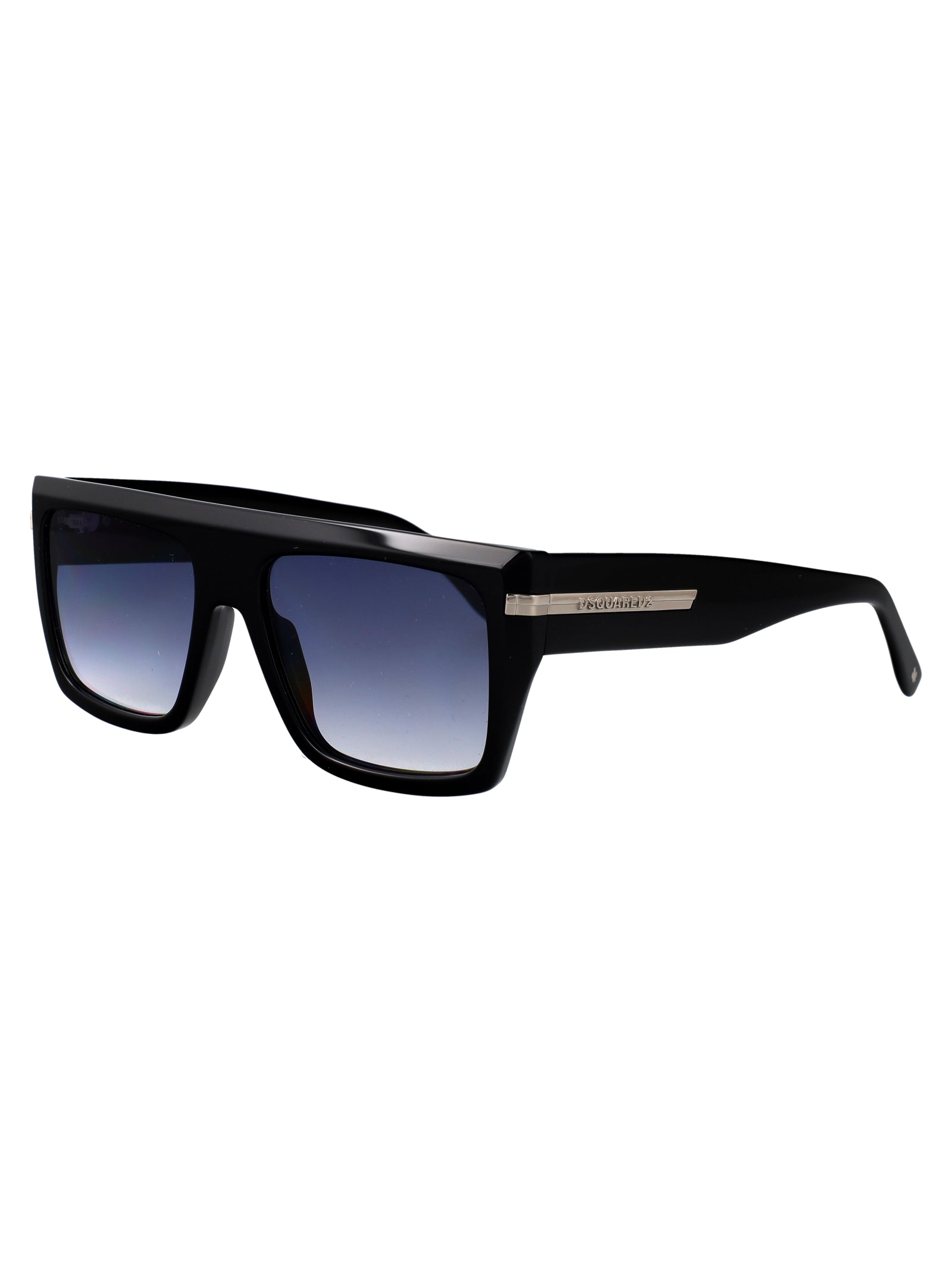 D2 0177-S 807 Black Acetate Sunglasses