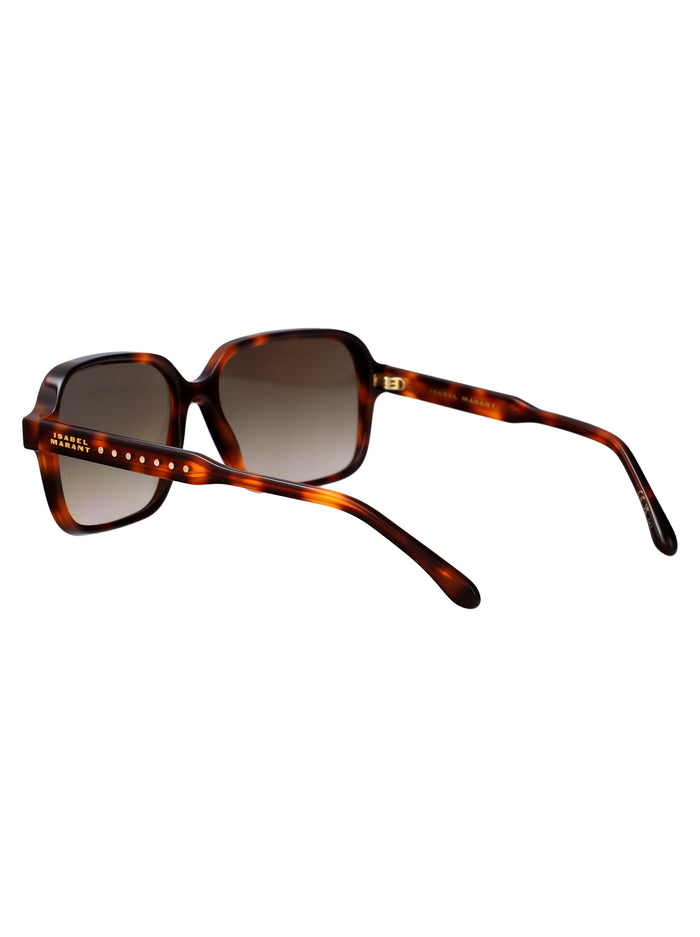 Im 0242-S 086 Havana Acetate Sunglasses
