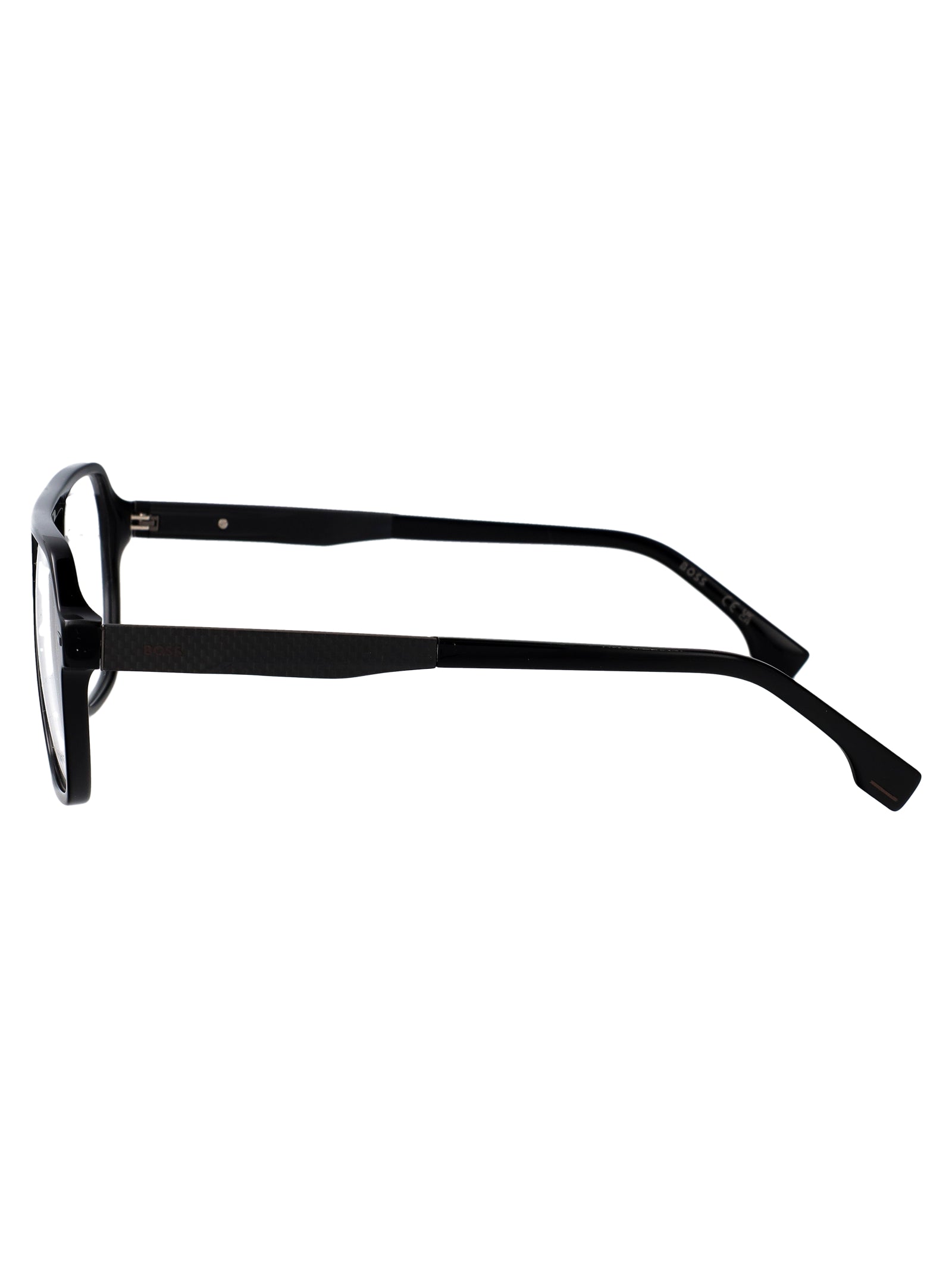 Boss 1843 Black Acetate Optical