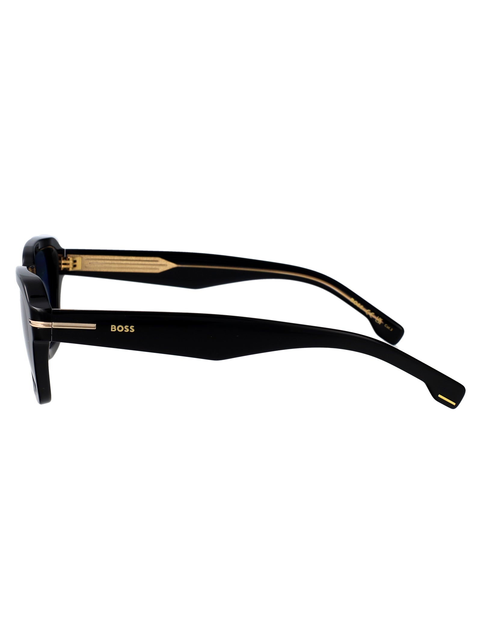 Boss 1853-S 807 Black Acetate Sunglasses
