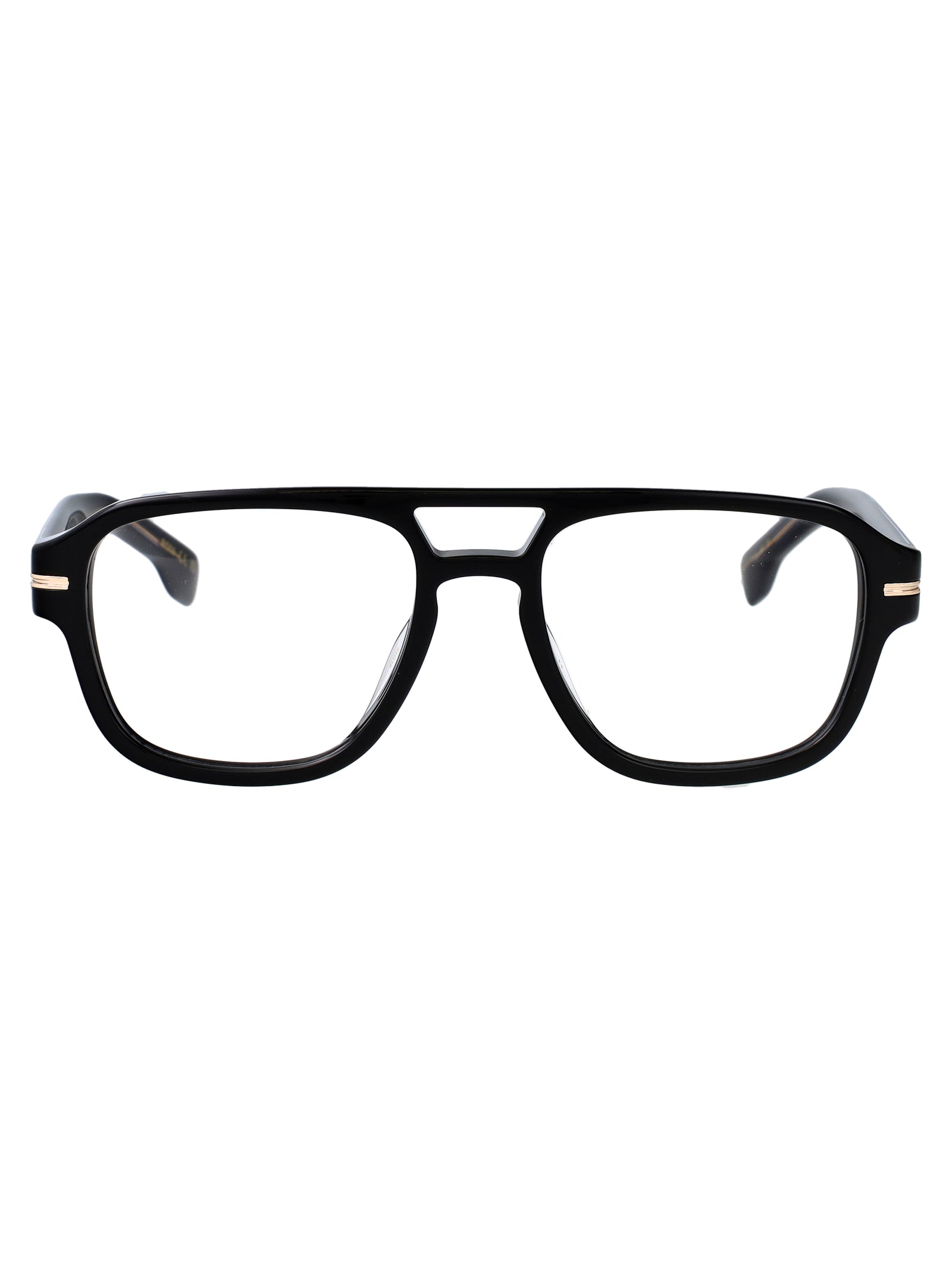 Boss 1854-G 807 Black Acetate Optical
