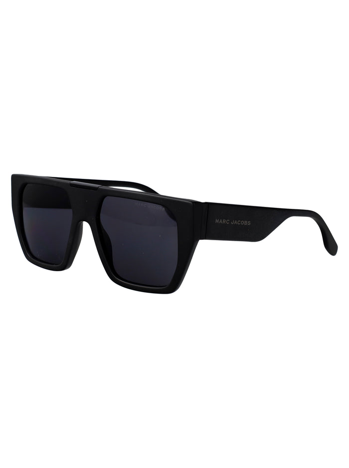 Marc 877-S 003 Matte Black Acetate Sunglasses