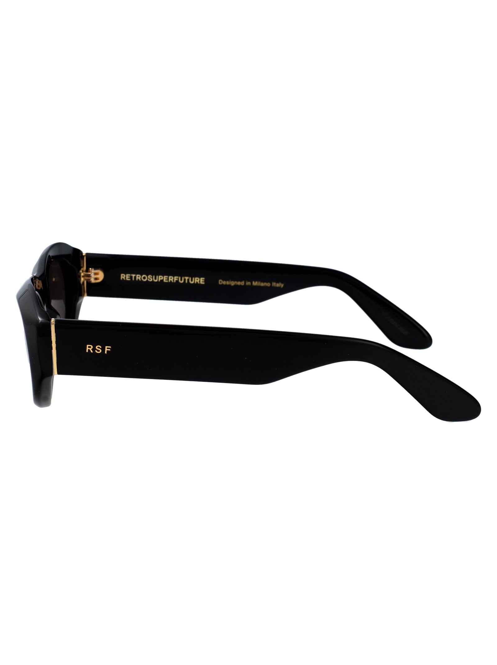 Cinema Black Acetate Sunglasses