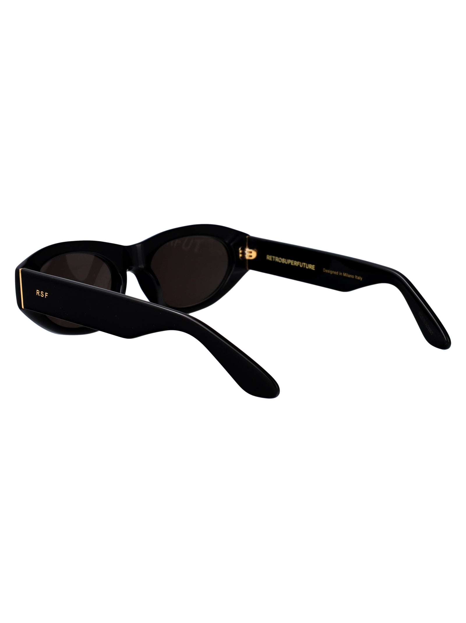 Cinema Black Acetate Sunglasses