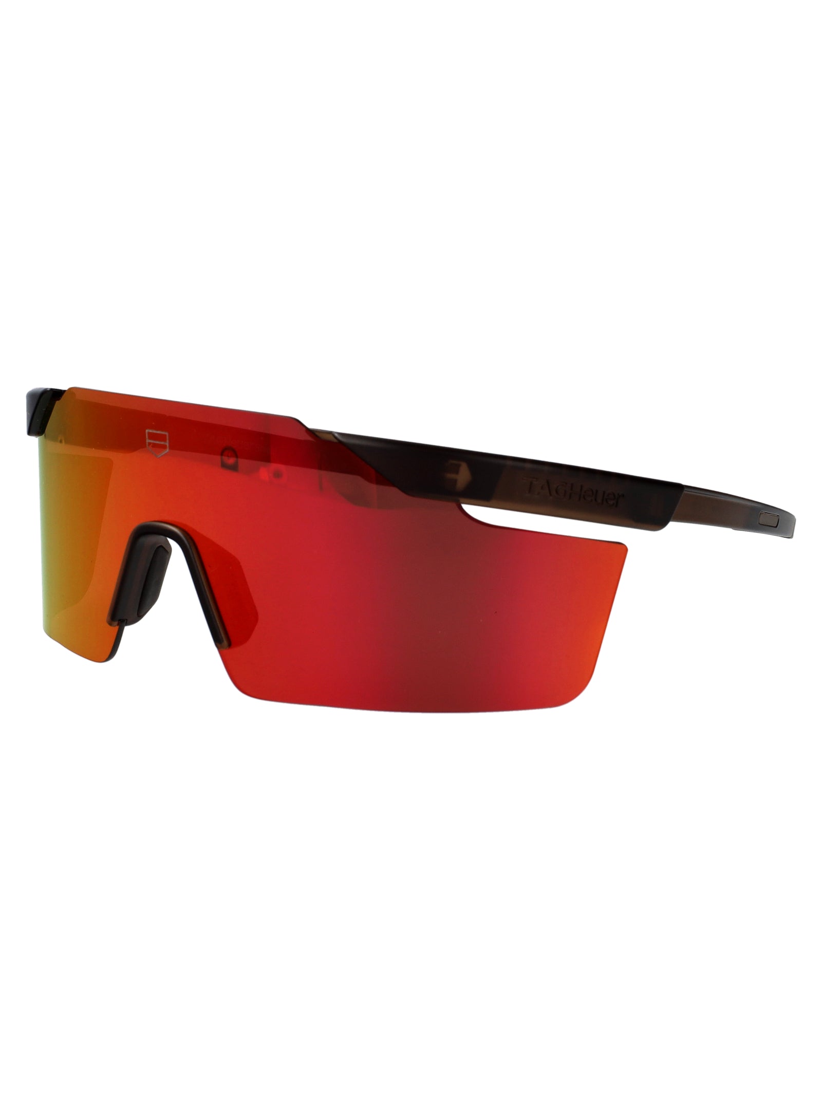 Shield Grey Injected Sunglasses