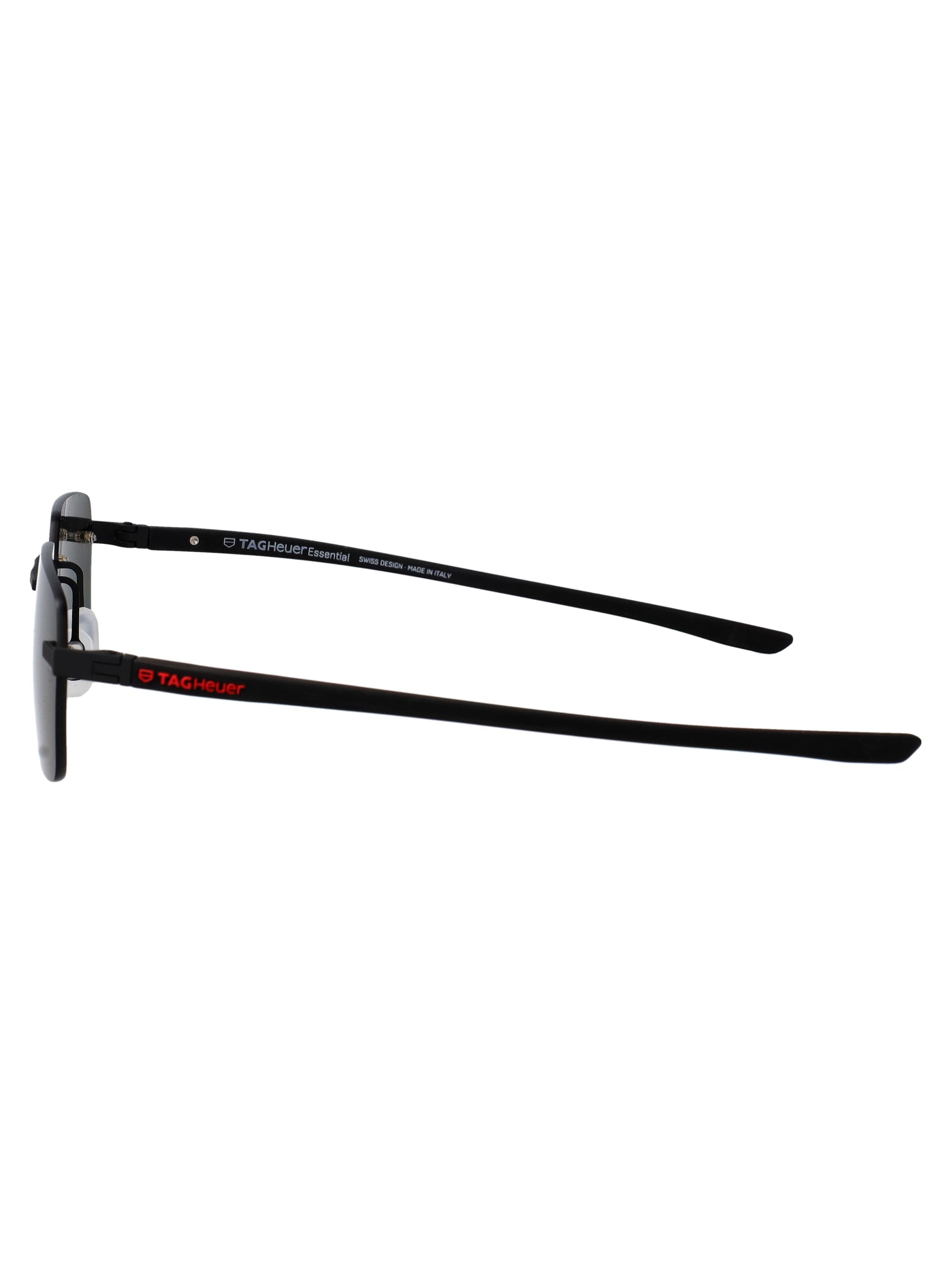 Essential Rimless Black Metal Sunglasses