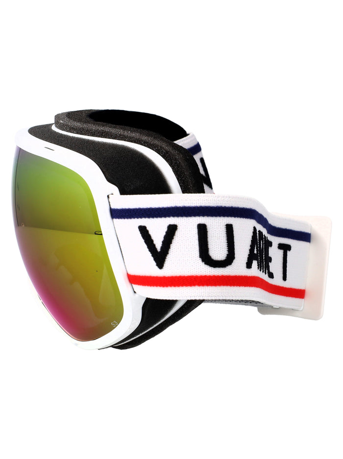 Vu40028u 23z White Injected Sunglasses