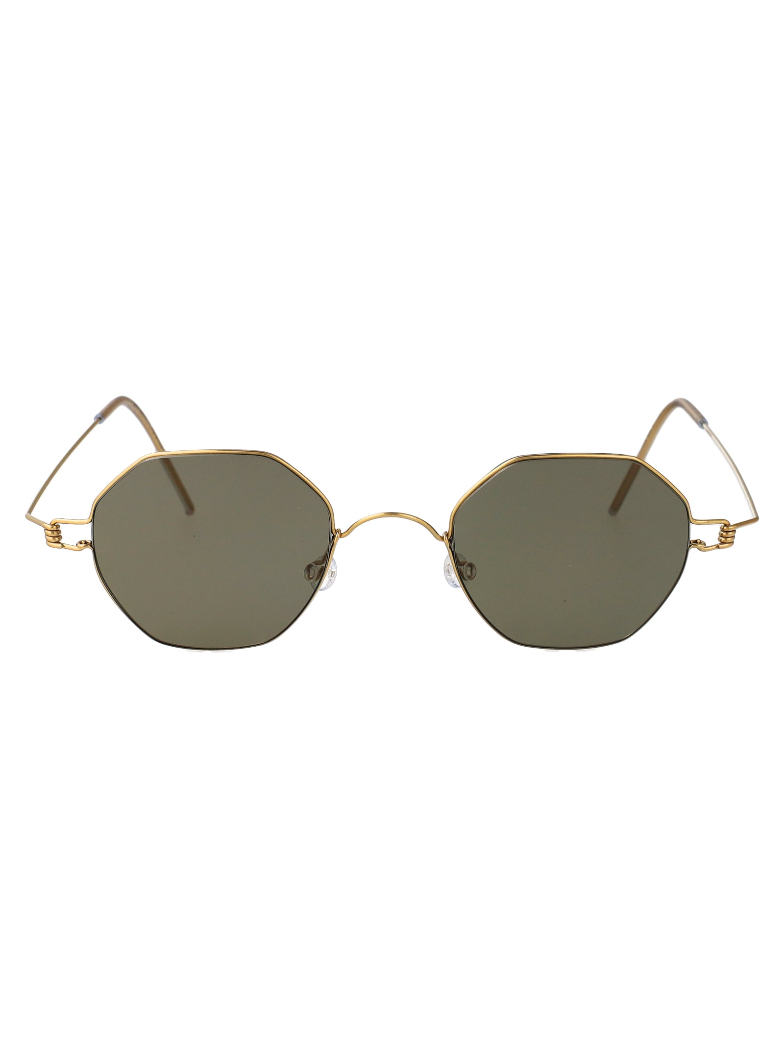 45-145w-Pgt-Pgt-Pgt-Sunsl115 Gold Titanium Sunglasses