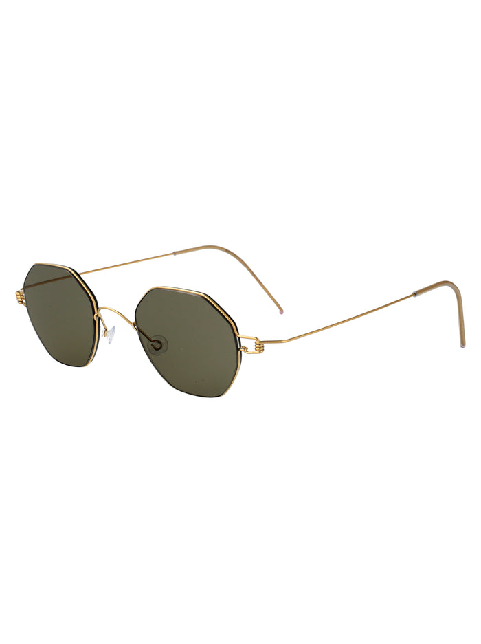 45-145w-Pgt-Pgt-Pgt-Sunsl115 Gold Titanium Sunglasses