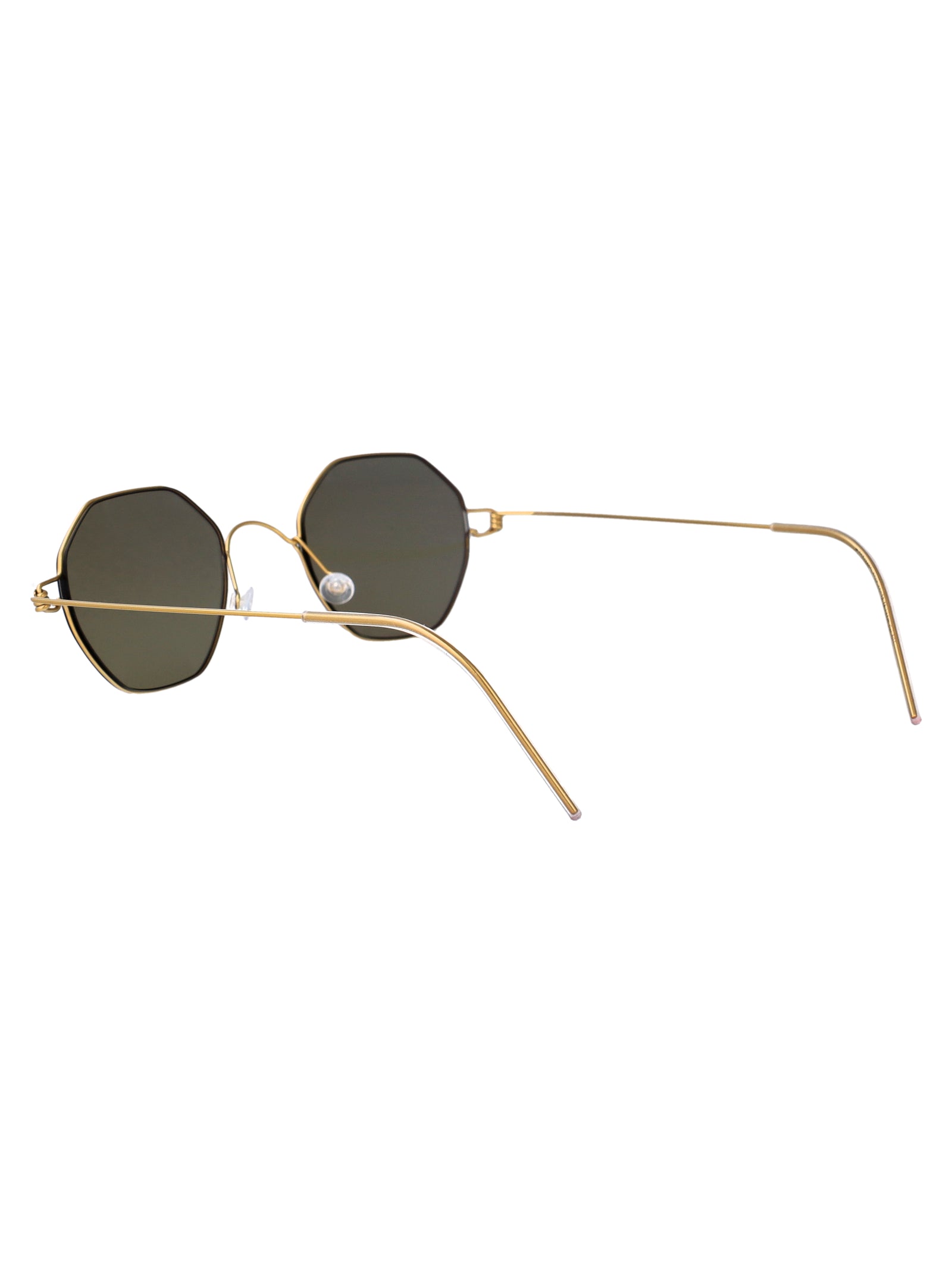 45-145w-Pgt-Pgt-Pgt-Sunsl115 Gold Titanium Sunglasses
