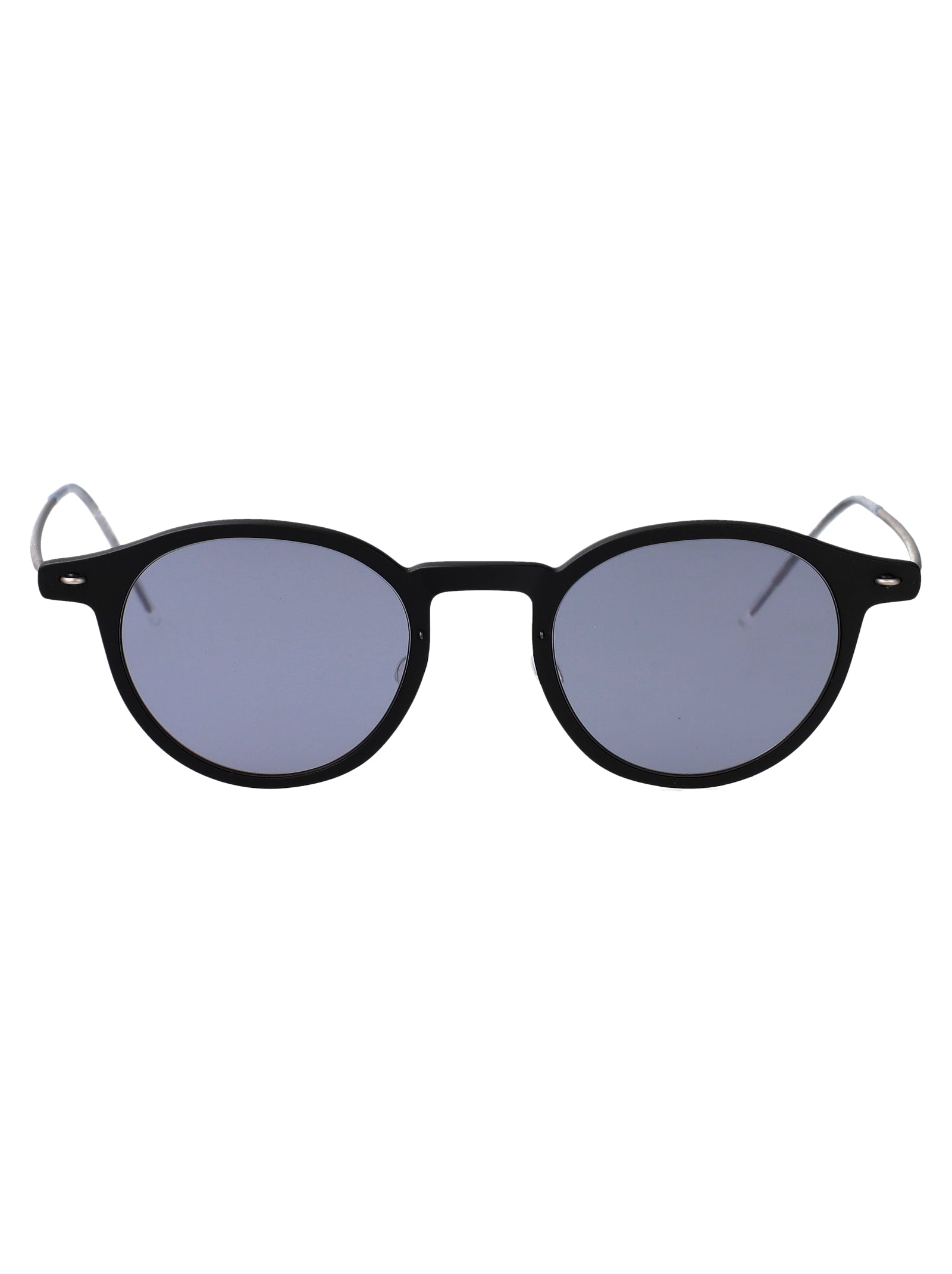 8347 D16 Matte Black Acetate + Titanium Sunglasses