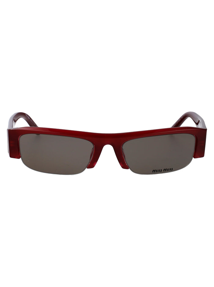 0mu B07s 21i80q Burgurdy Opal Dark Grey Acetate Sunglasses