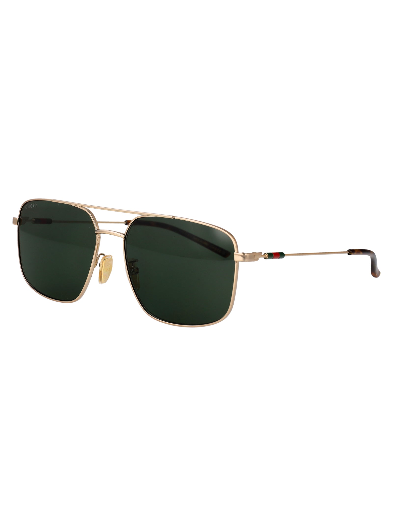 GG2096SA Gold-gold-green Metal Sunglasses