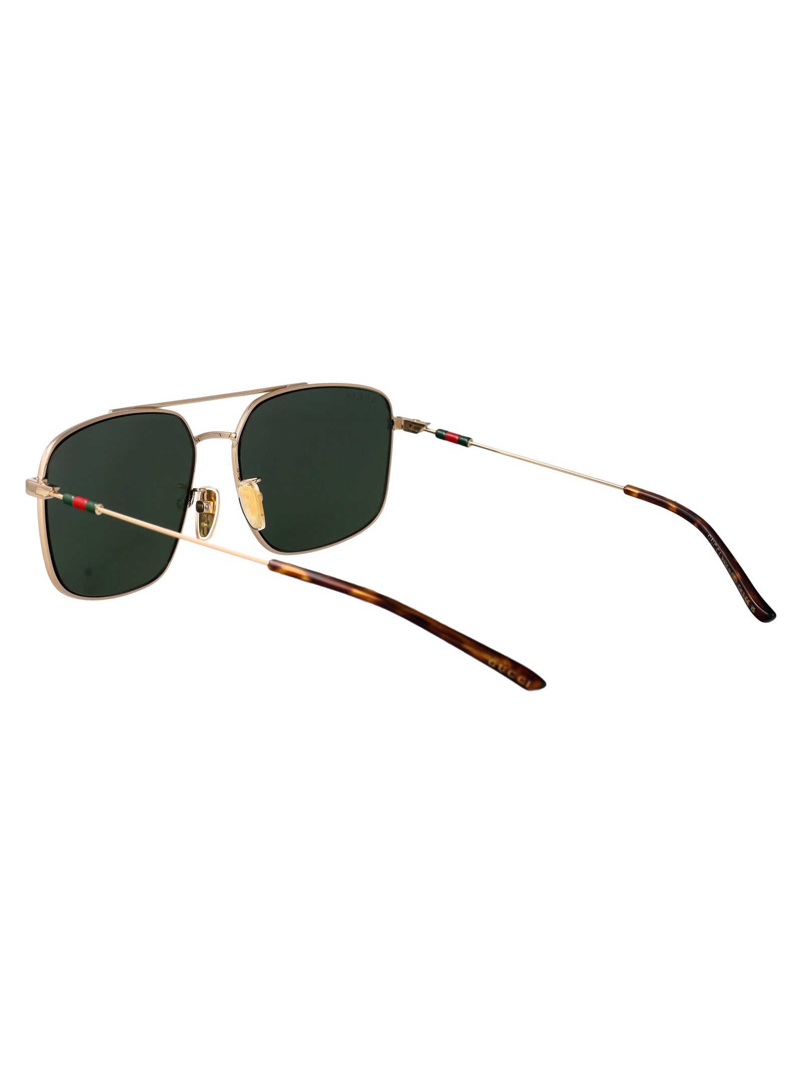 GG2096SA Gold-gold-green Metal Sunglasses