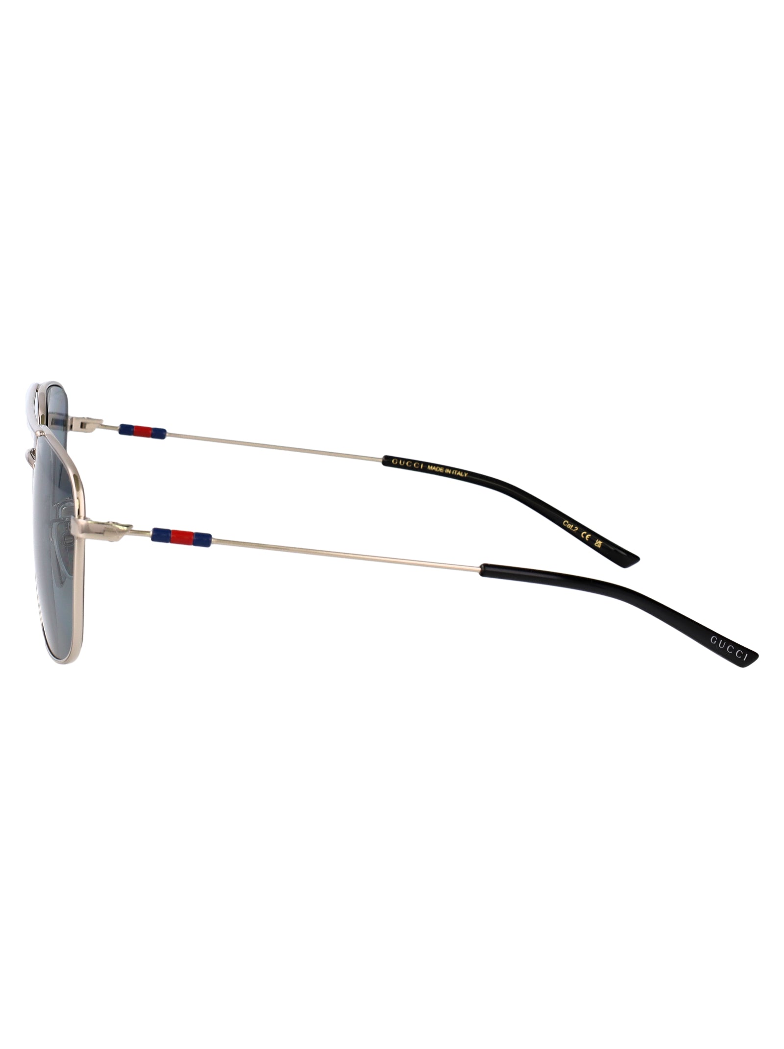 Gg2096sa 003 Silver-silver-grey Metal Sunglasses