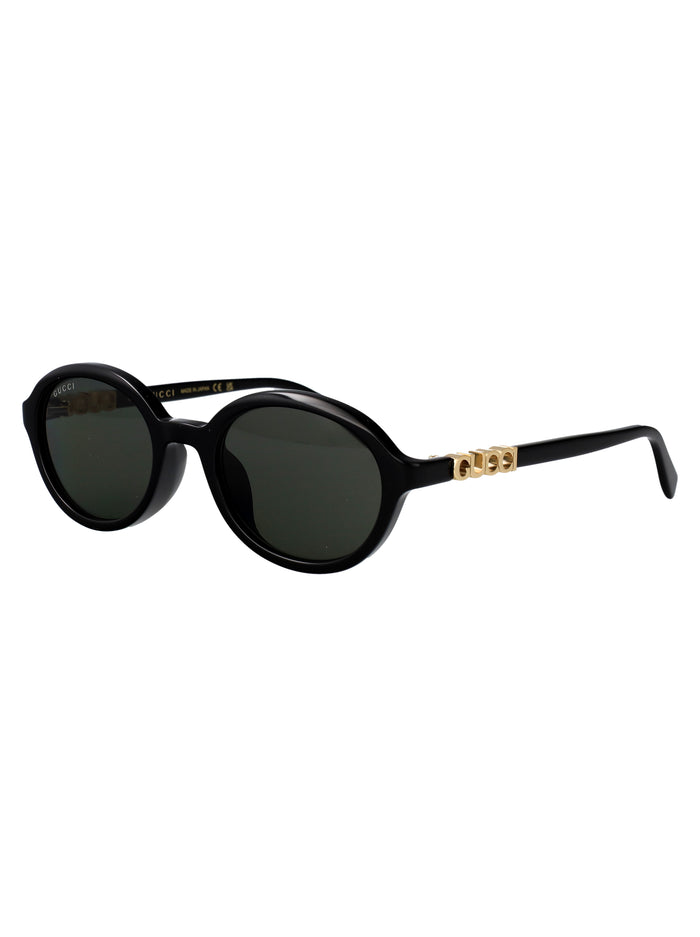 Gg2033sa 001 Black-black-grey Acetate Sunglasses
