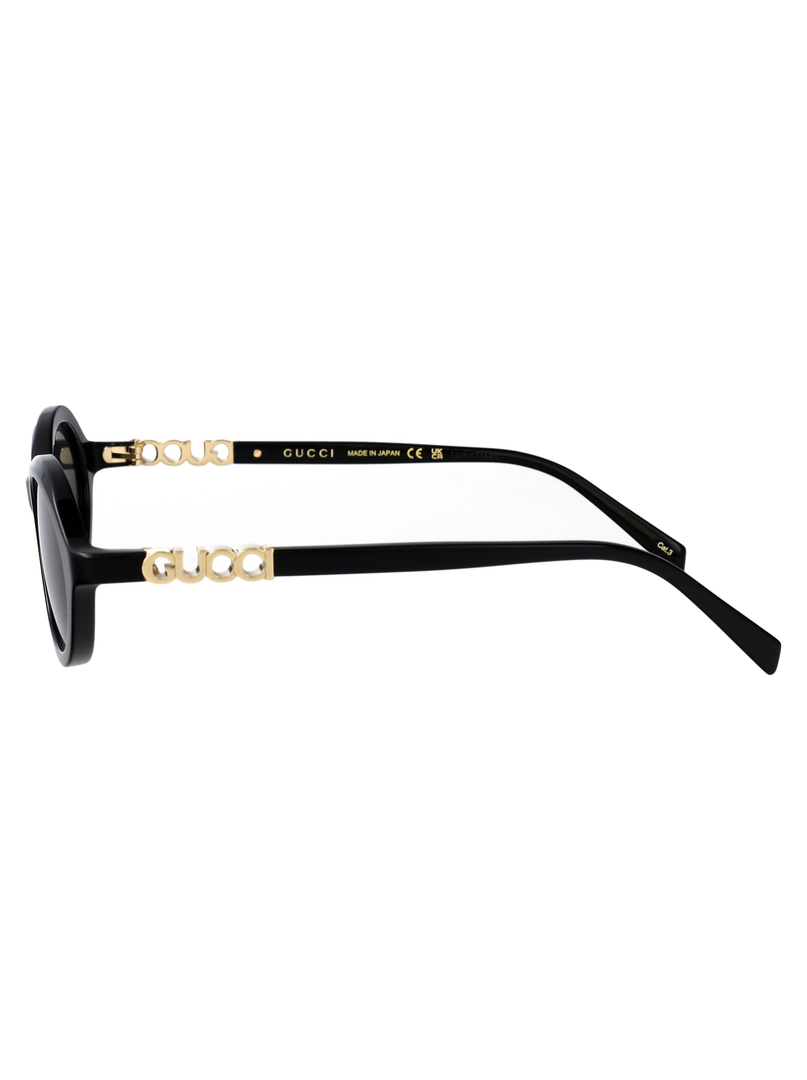 Gg2153s 001 Black-black-grey Acetate Sunglasses