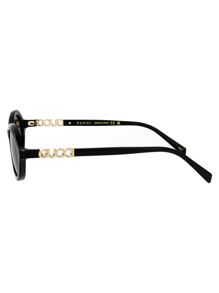 Gg2153s 001 Black-black-grey Acetate Sunglasses