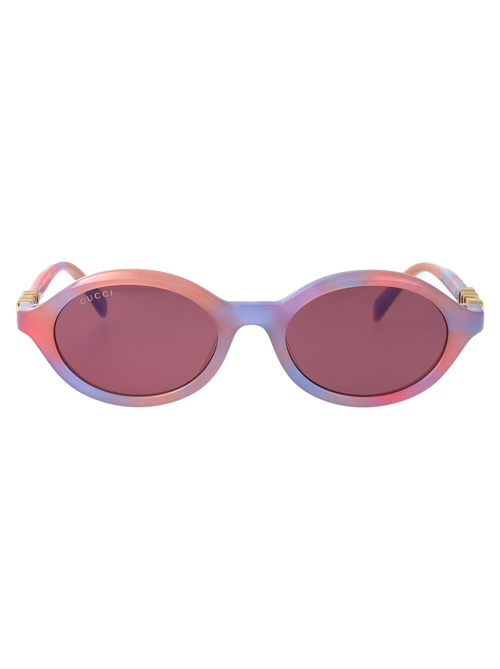 Gg2153s 005 Havana-havana-violet Acetate Sunglasses