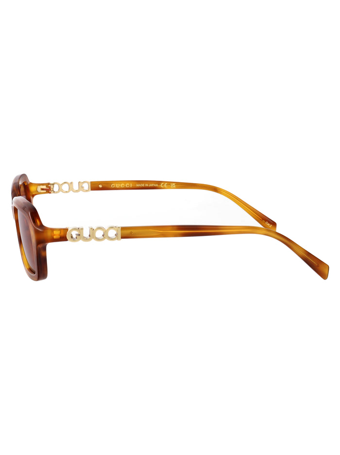 Gg2152s 004 Havana-havana-red Acetate Sunglasses