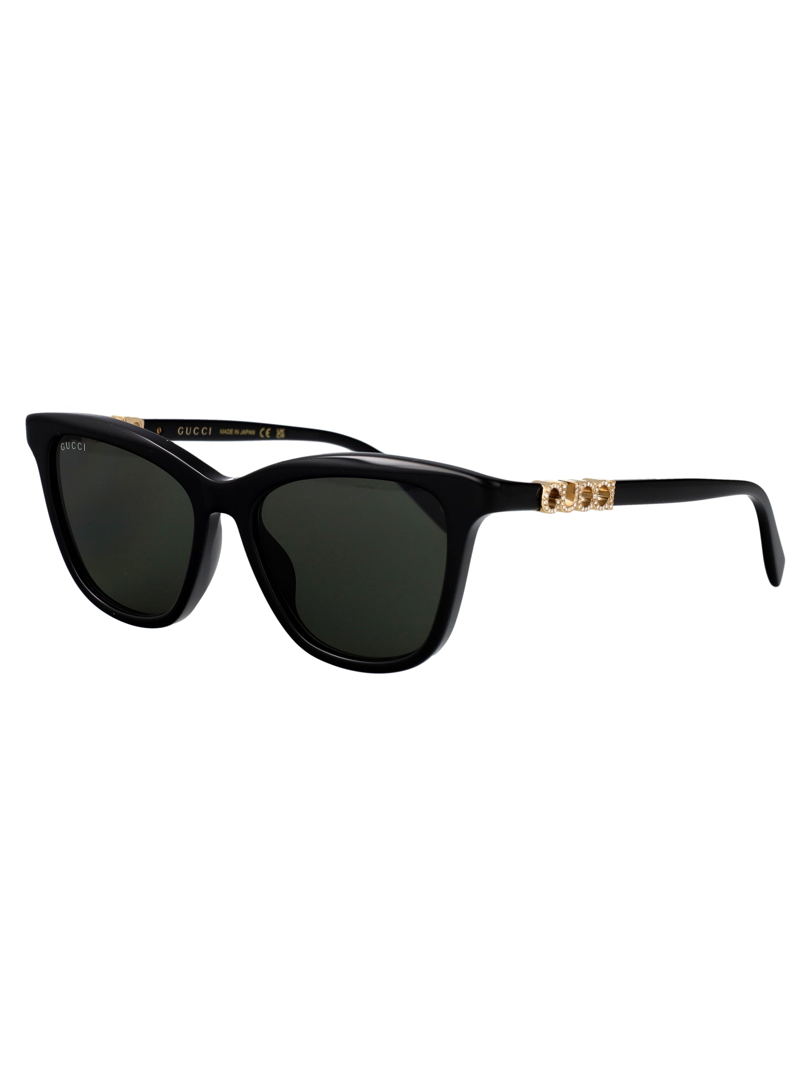 Gg2032s 006 Black-black-grey Acetate Sunglasses
