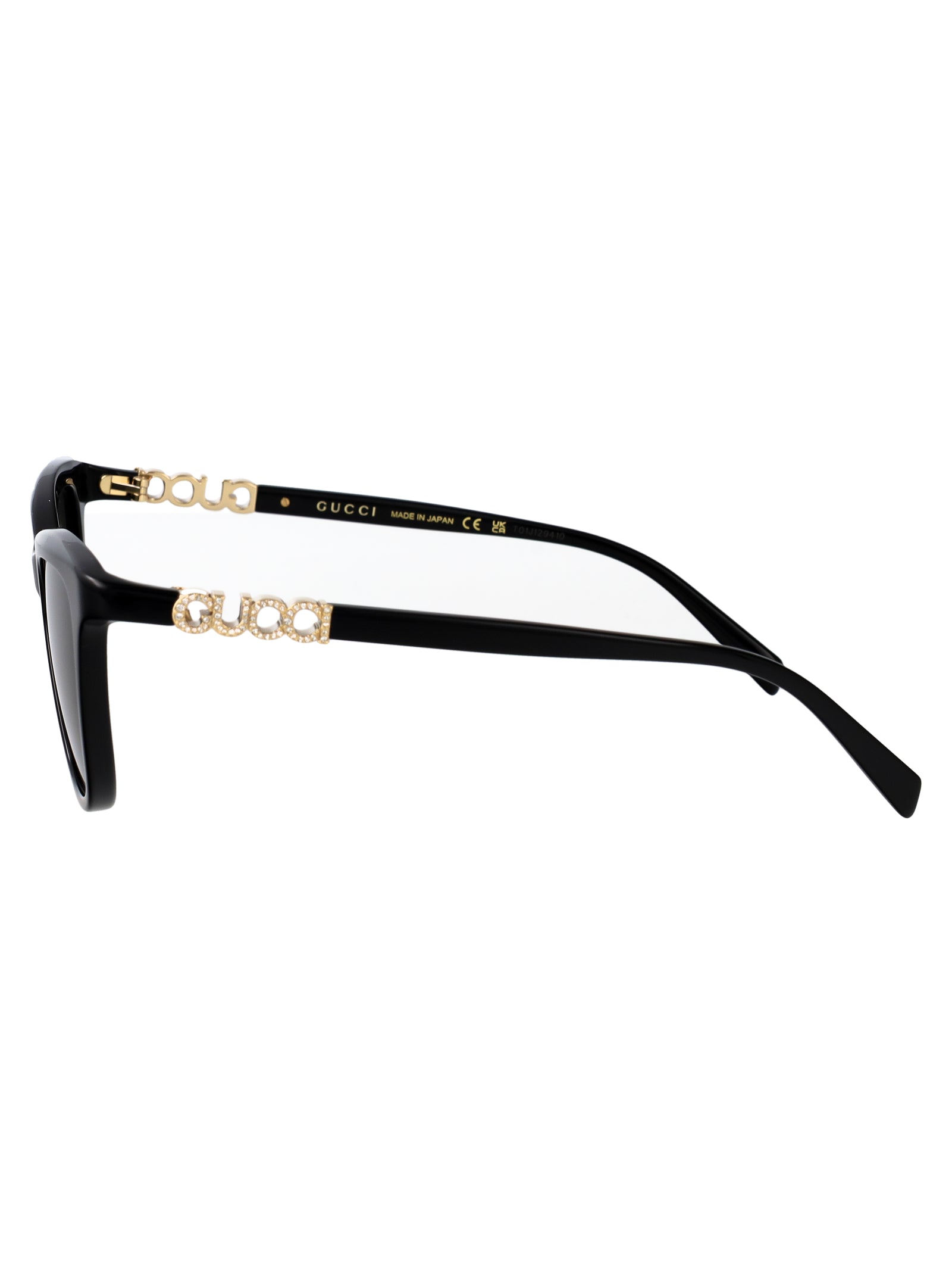 Gg2032s 006 Black-black-grey Acetate Sunglasses