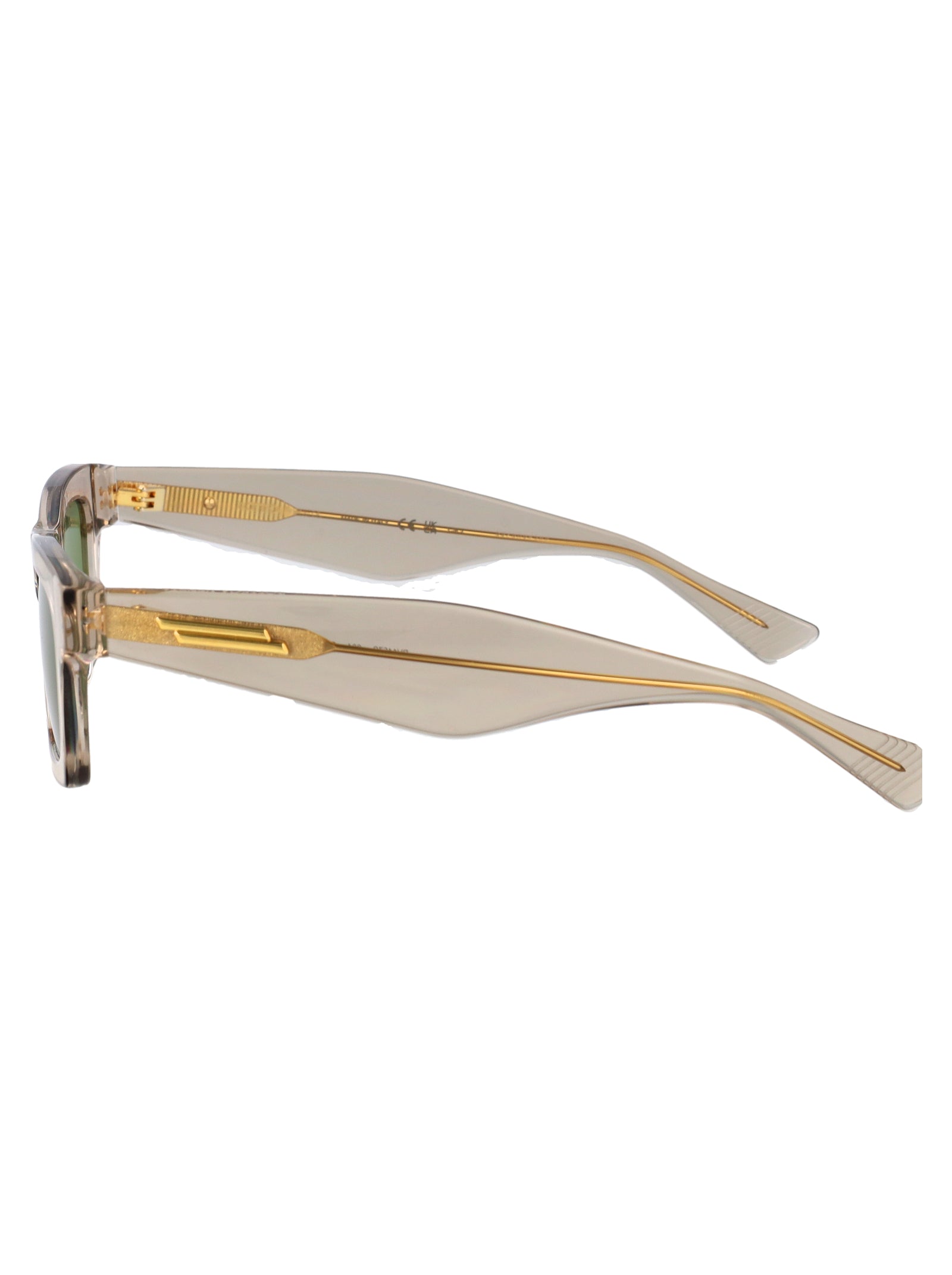 Bv1457s 004 Beige-beige-green Acetate Sunglasses