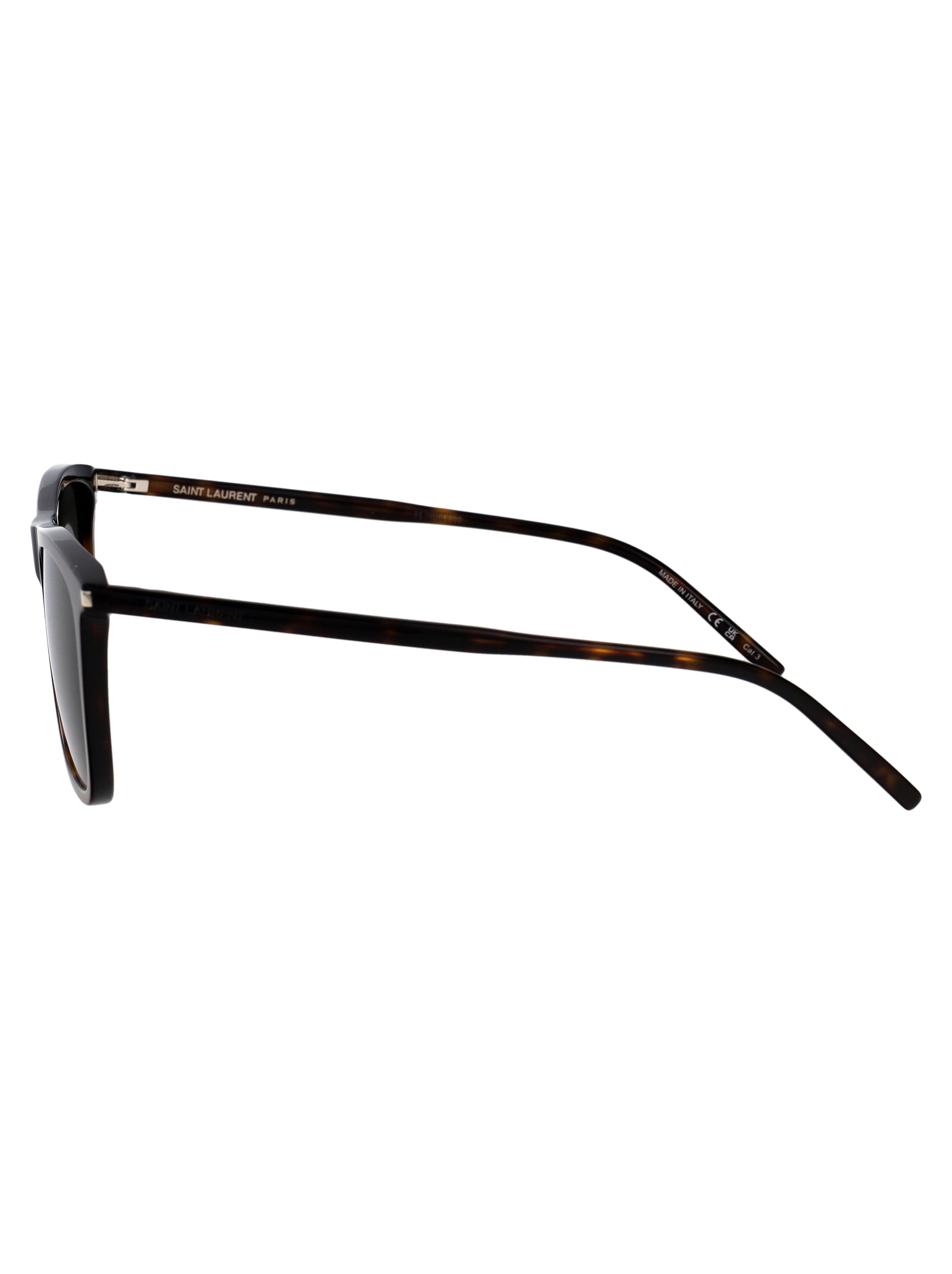 Sl 895 002 Havana-havana-grey Acetate Sunglasses