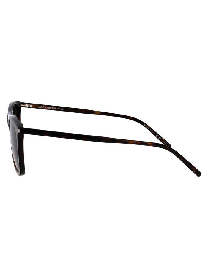 Sl 895 002 Havana-havana-grey Acetate Sunglasses