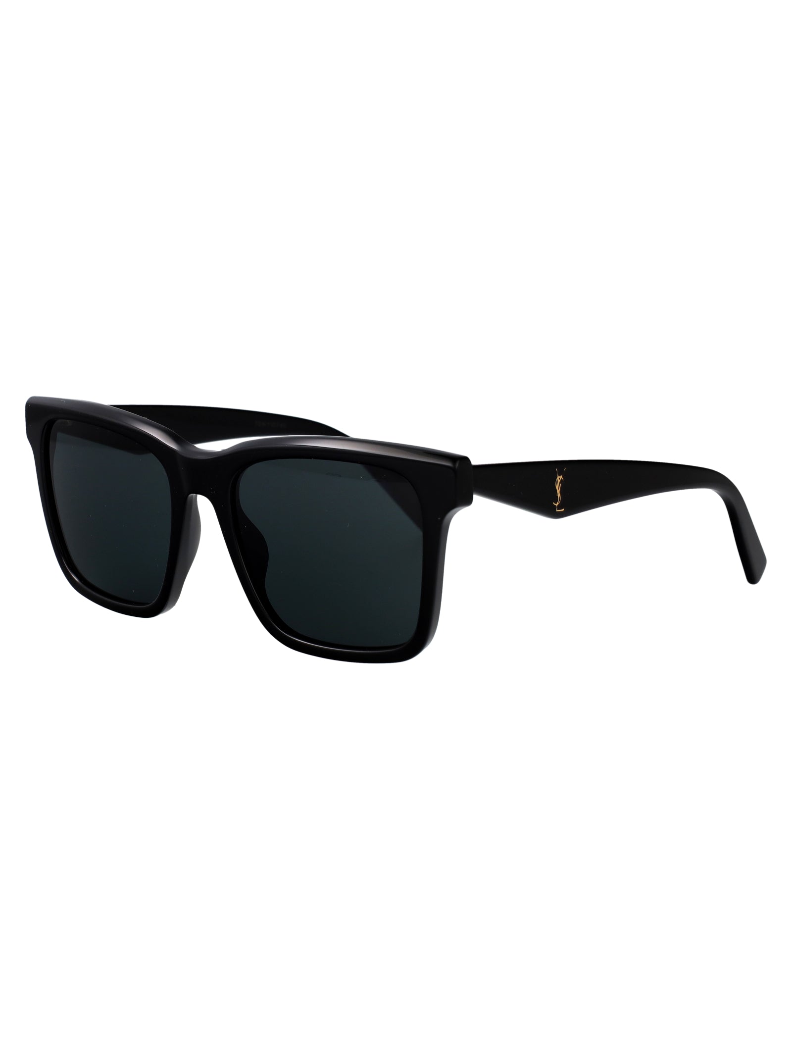 Sl M170 001 Black-black-black Acetate Sunglasses