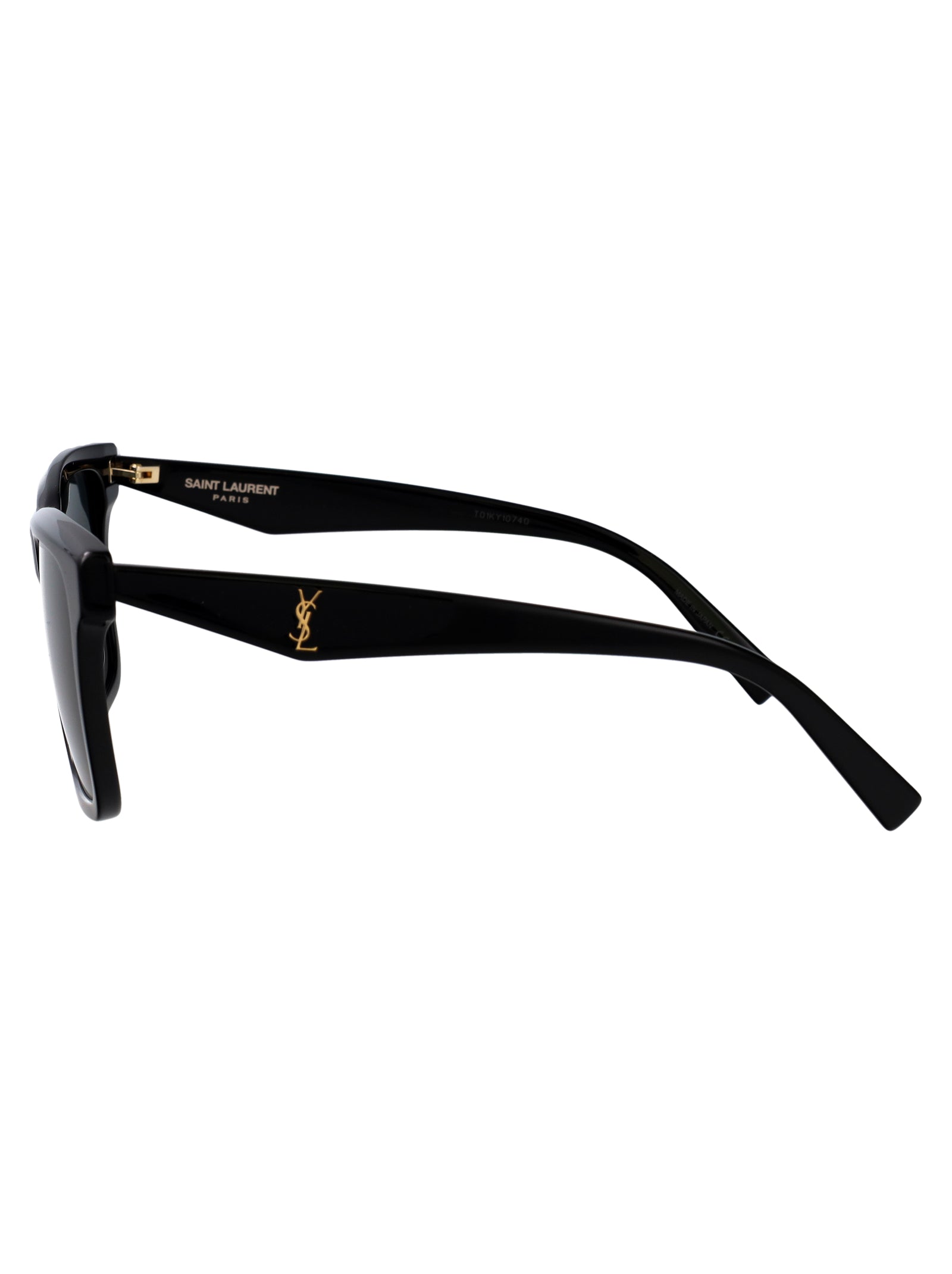 Sl M170 001 Black-black-black Acetate Sunglasses