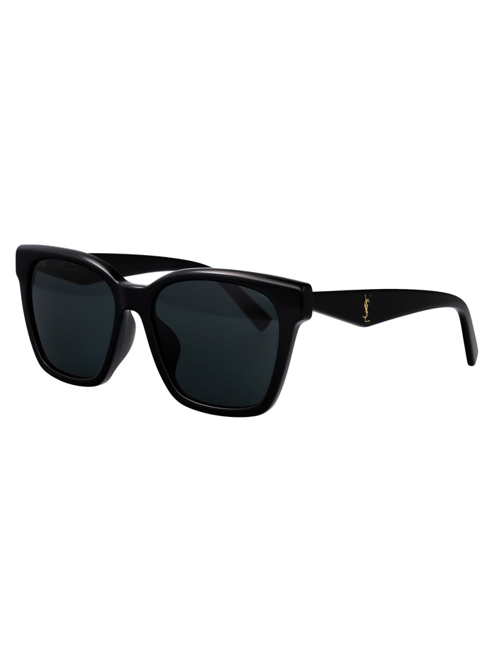 Sl M171-F 001 Black-black-black Acetate Sunglasses