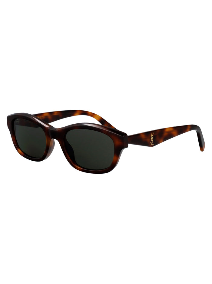 Sl M172 003 Havana-havana-grey Acetate Sunglasses