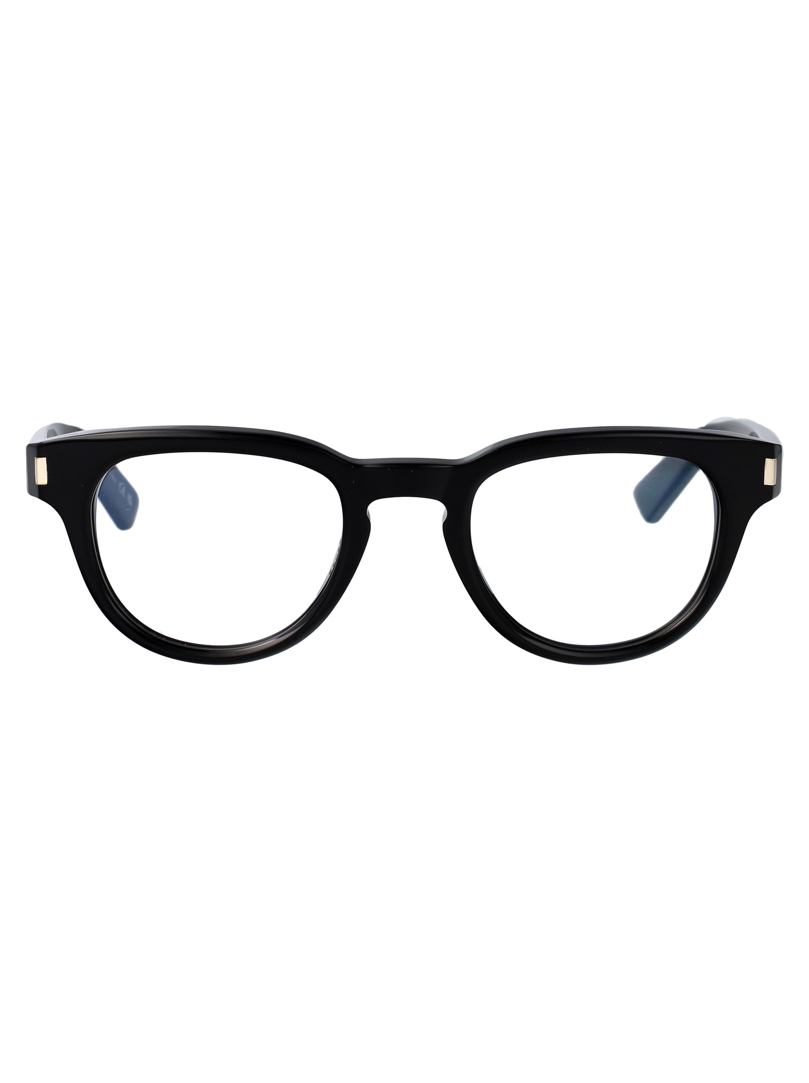 Sl 876 Opt 001 Black-black-transparent Acetate Optical