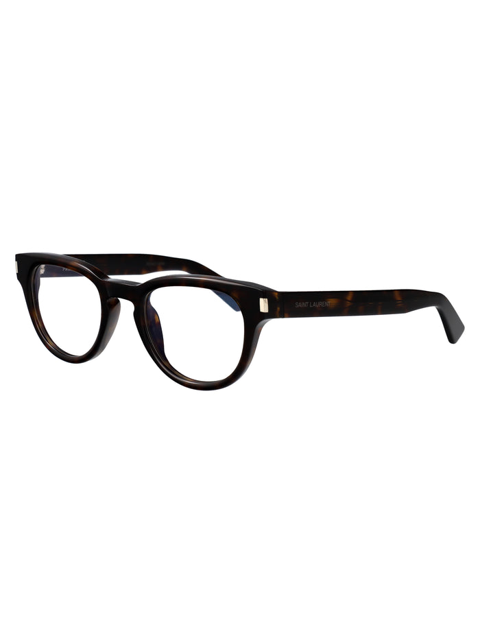 Sl 876 Opt 002 Havana-havana-transparent Acetate Optical